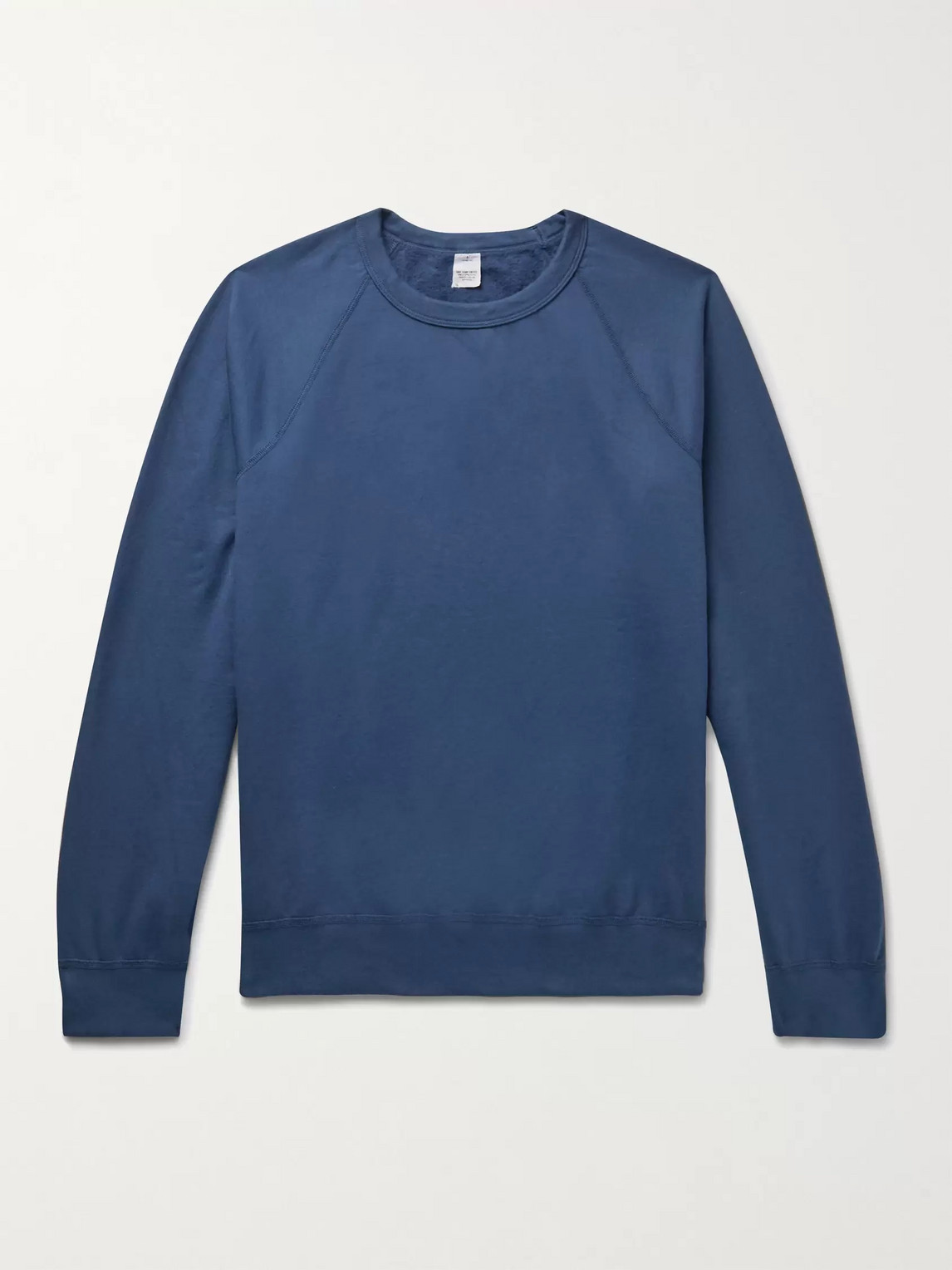 Save Khaki United Fleece-back Supima Cotton-jersey Sweatshirt In Blue