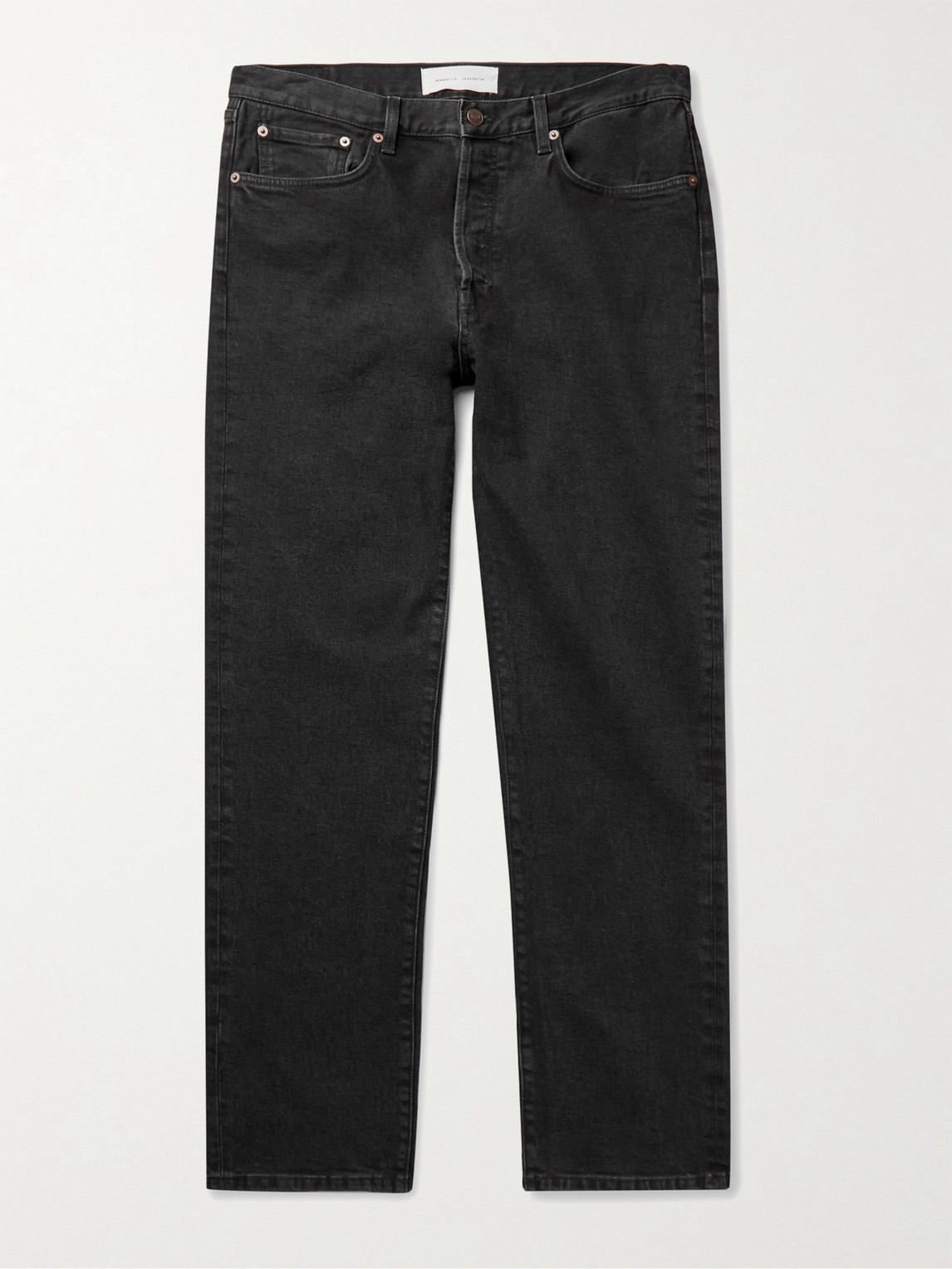 Jeanerica Slim-fit Organic Stretch-denim Jeans In Black