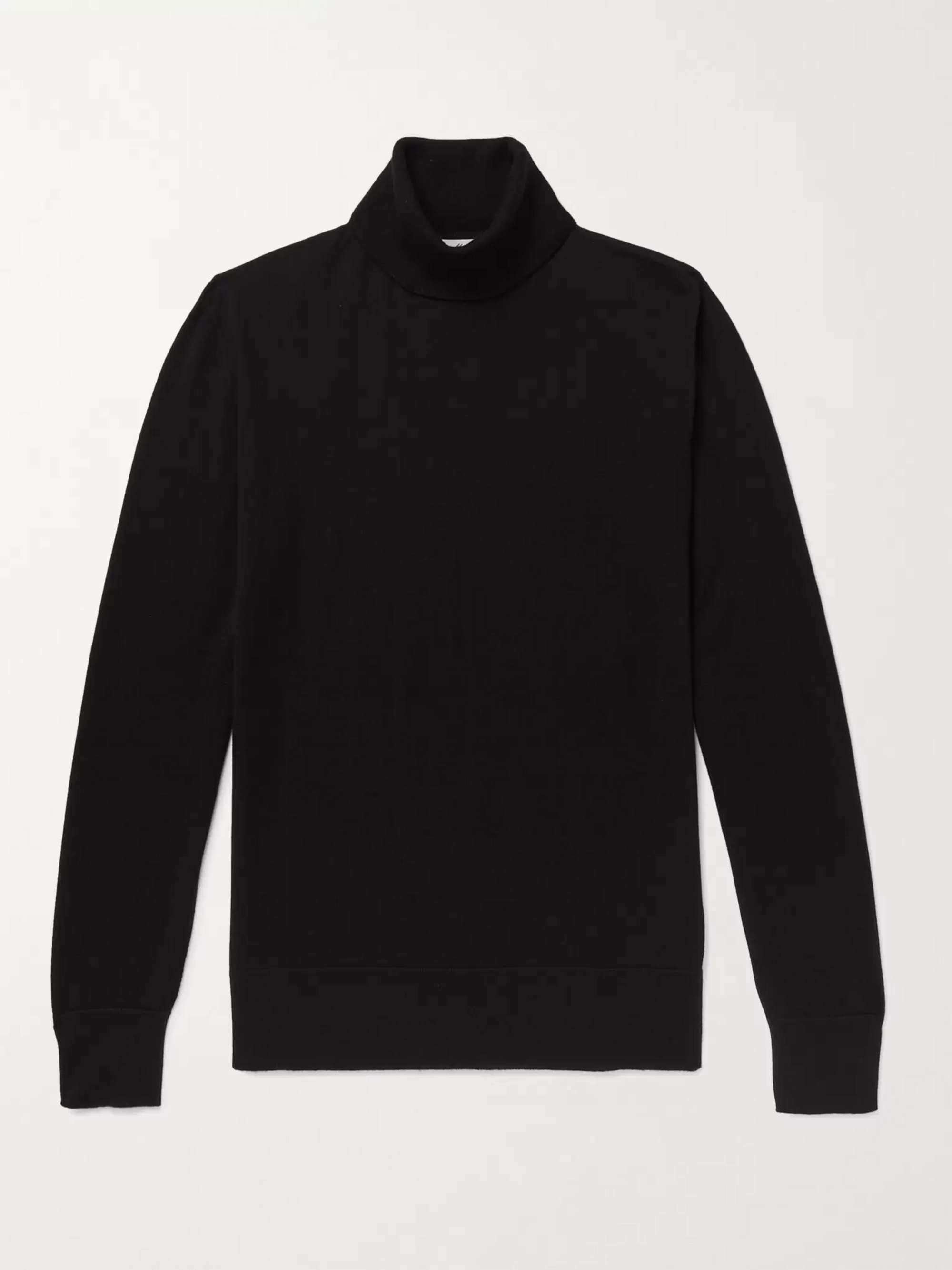 MR P. Slim-Fit Cashmere and Silk-Blend Rollneck Sweater