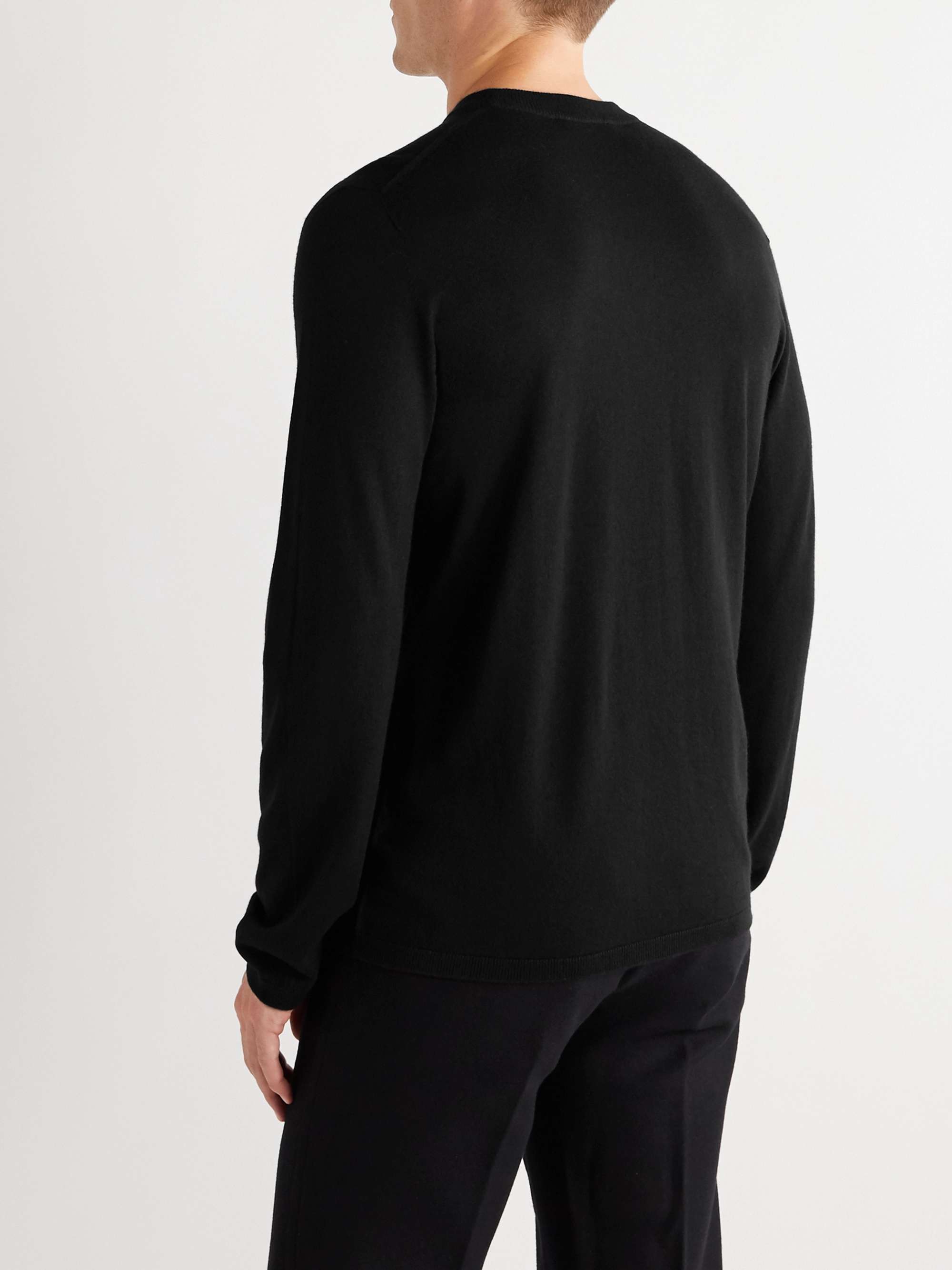 MR P. Cashmere and Silk-Blend Sweater