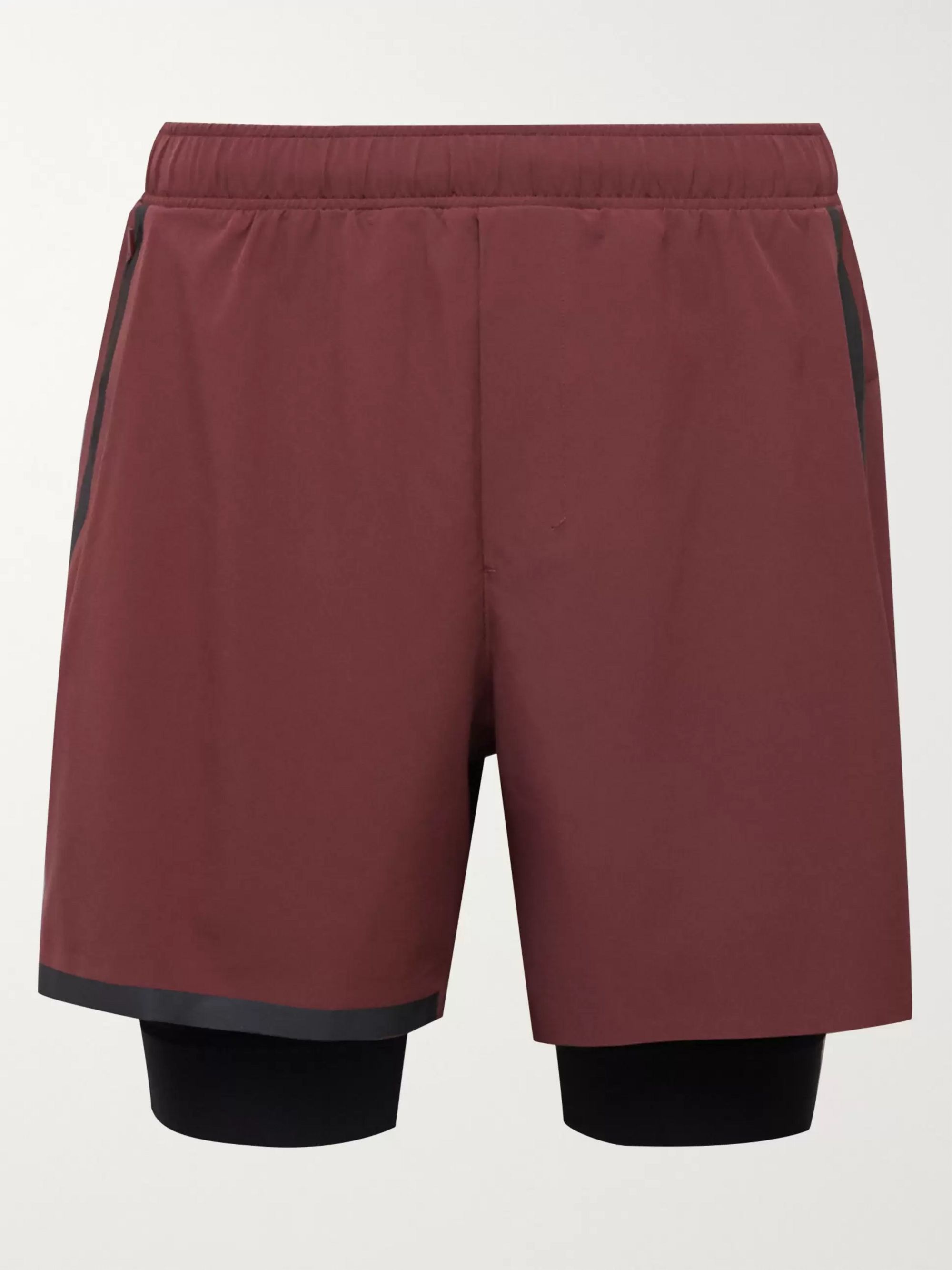 lululemon maroon shorts