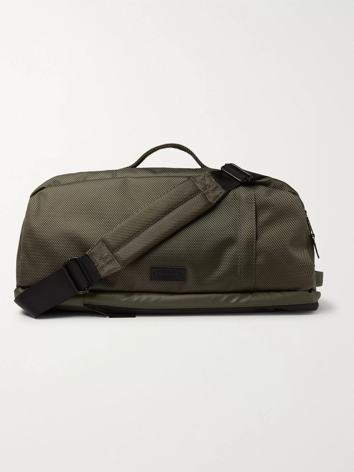 Eastpak Stand Cnnct Canvas Holdall In Green