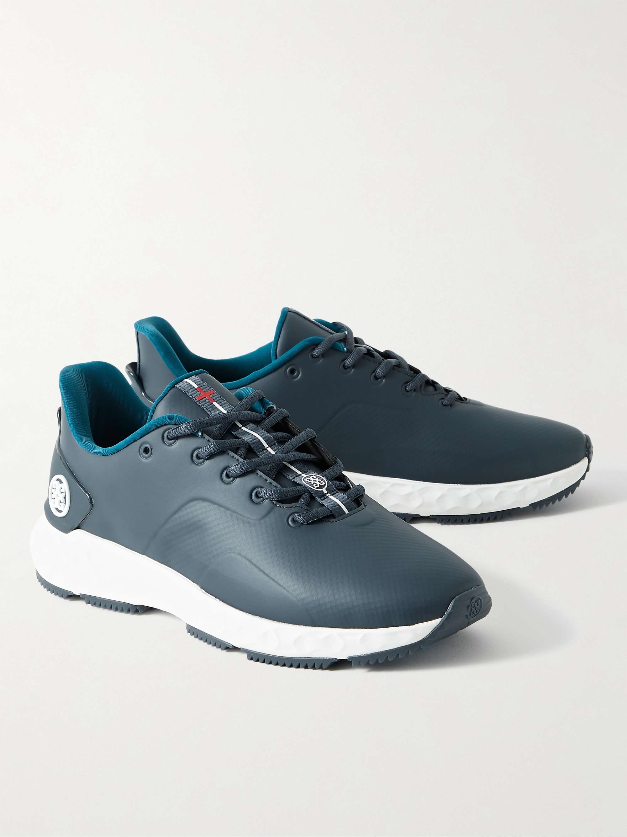G/FORE MG4+ Rubber-Trimmed Coated-Mesh Golf Shoes