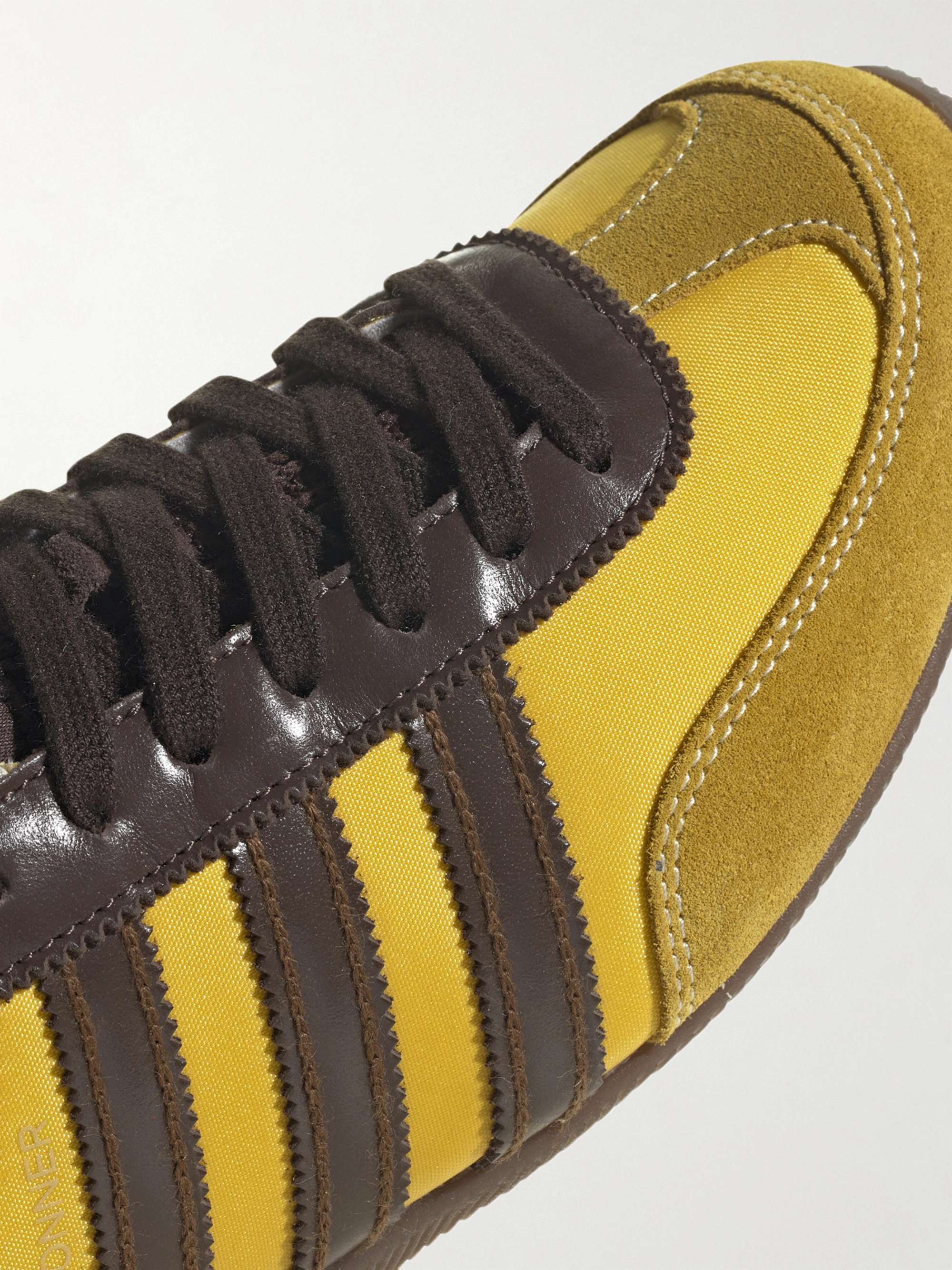 Yellow + Wales Bonner Japan Suede and Leather Sneakers | ADIDAS 