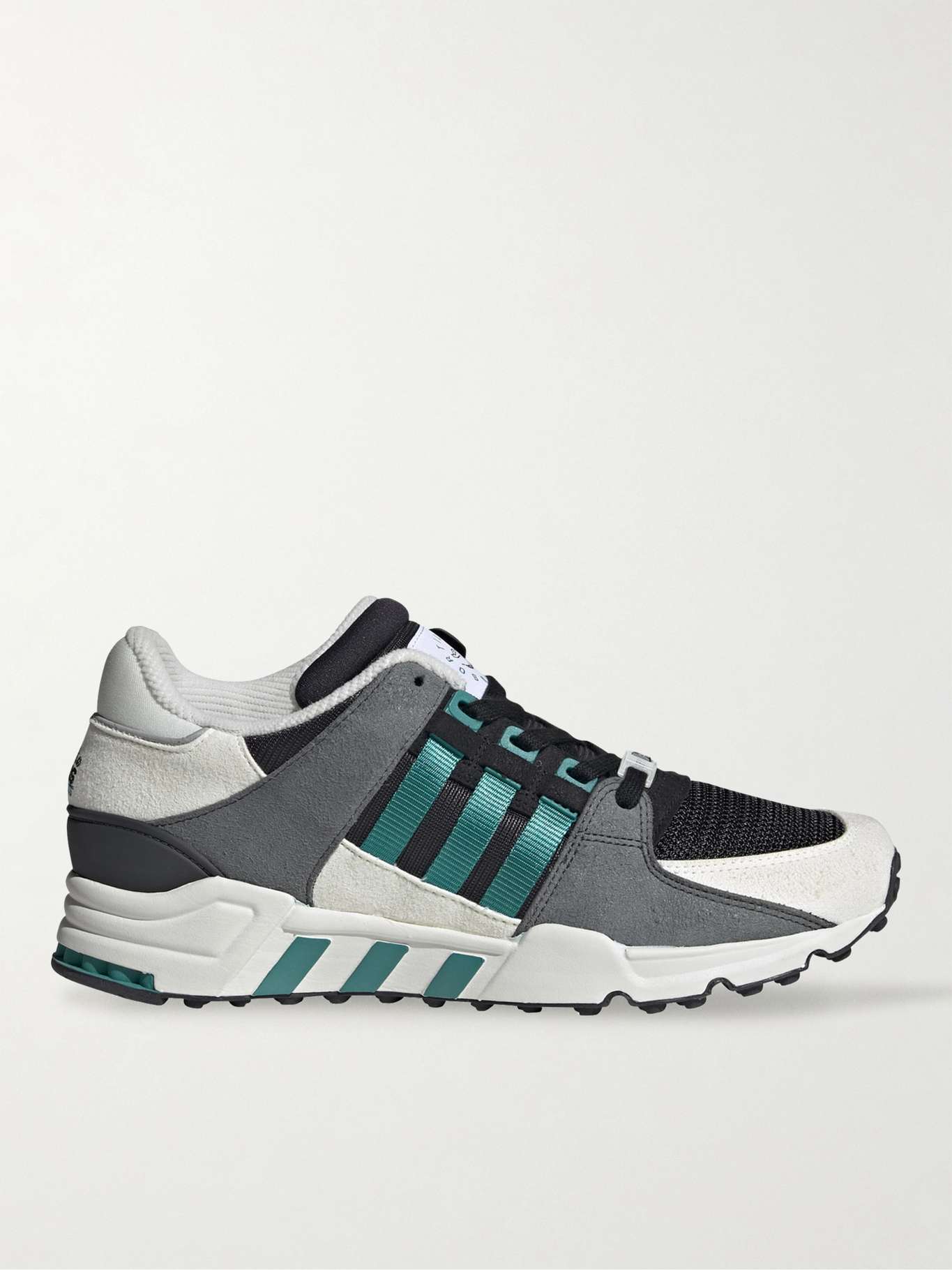 mrporter.com | EQT Support 93 Canvas-Trimmed Suede and Mesh Sneakers
