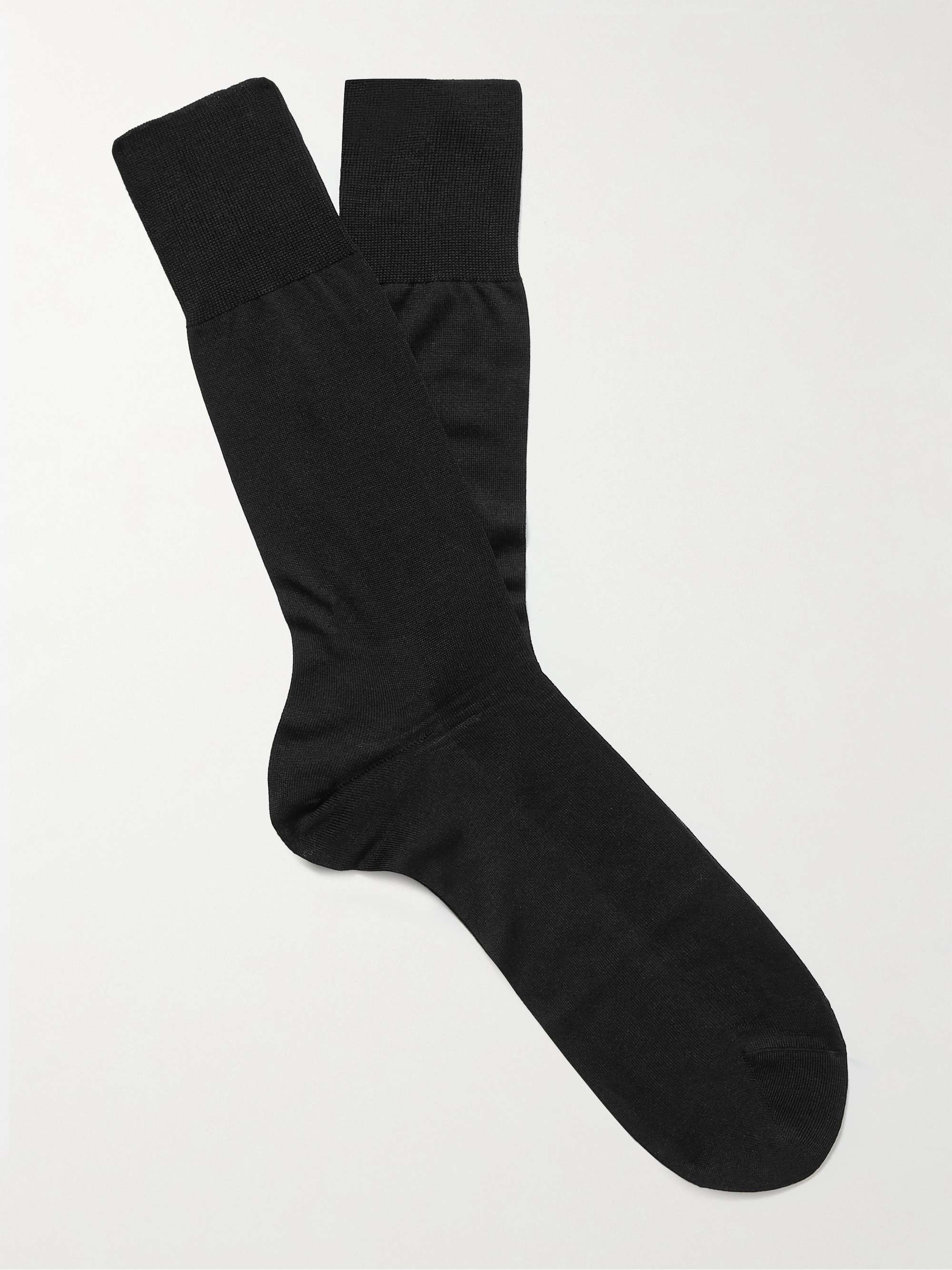 FALKE No 4 Silk-Blend Socks