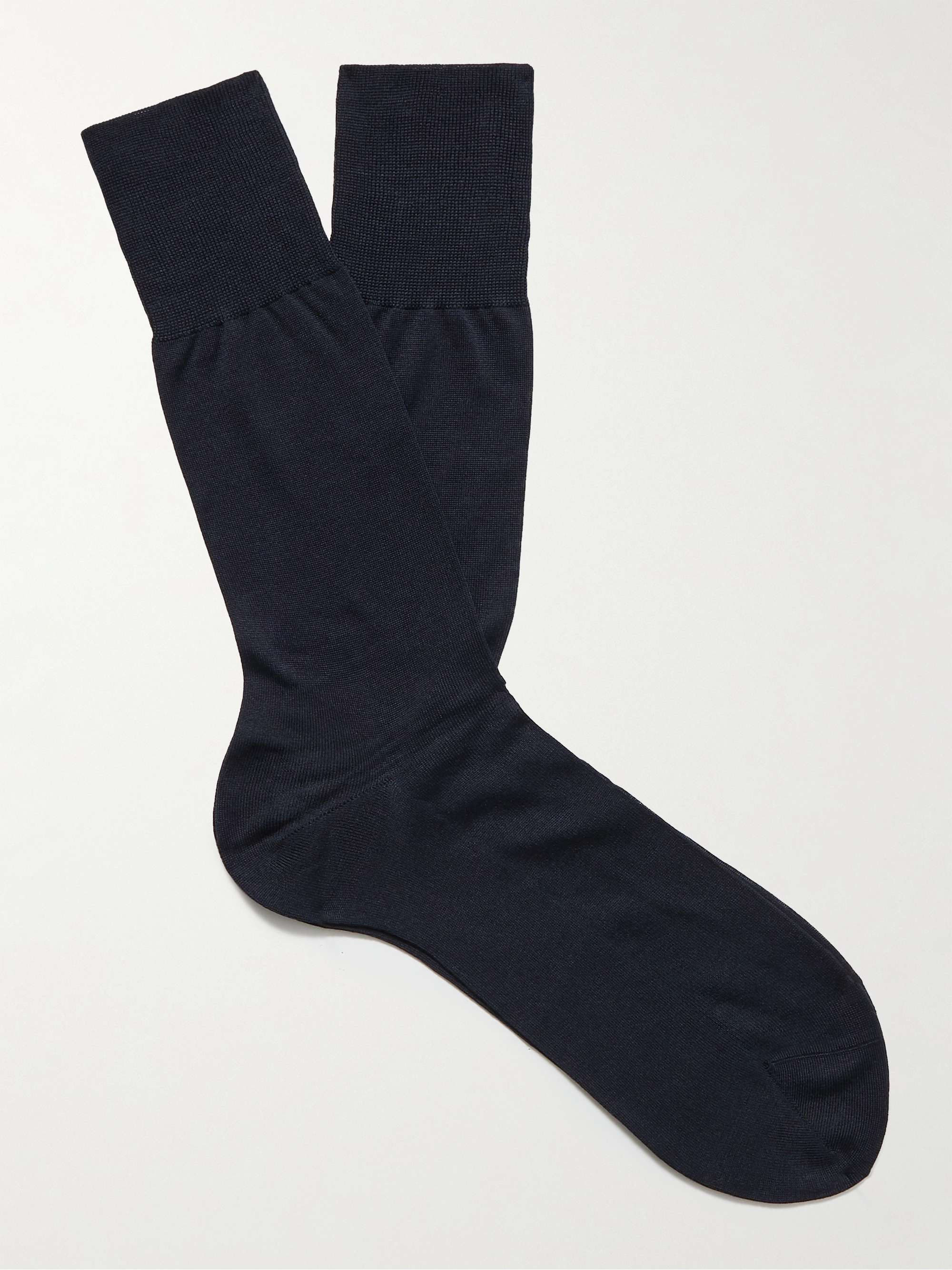 FALKE No 4 Silk-Blend Socks