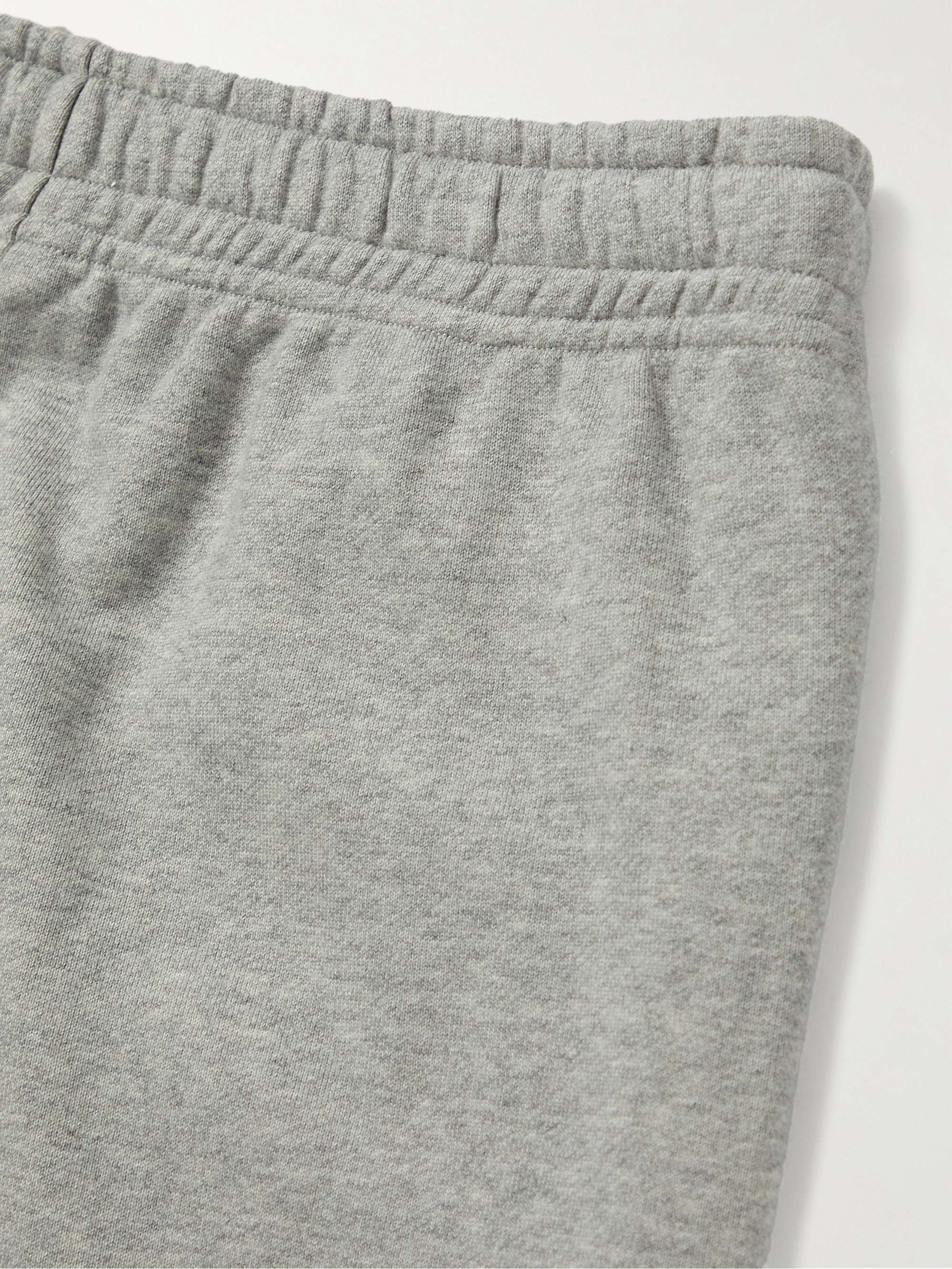 ALOYE Tapered Colour-Block Cotton-Jersey Sweatpants