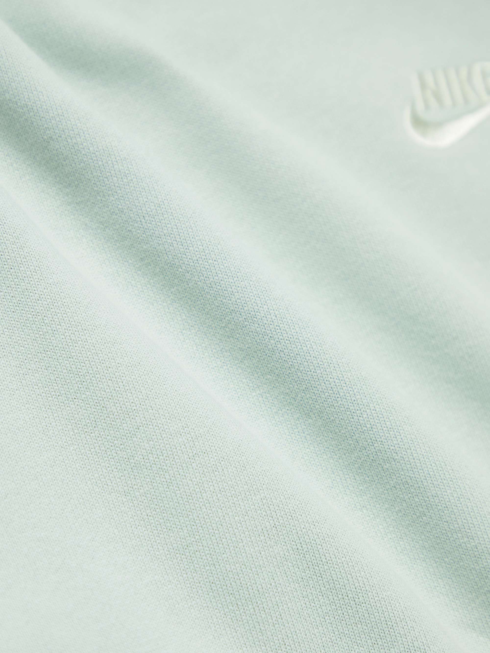 NIKE Logo-Embroidered Cotton-Jersey Sweatshirt