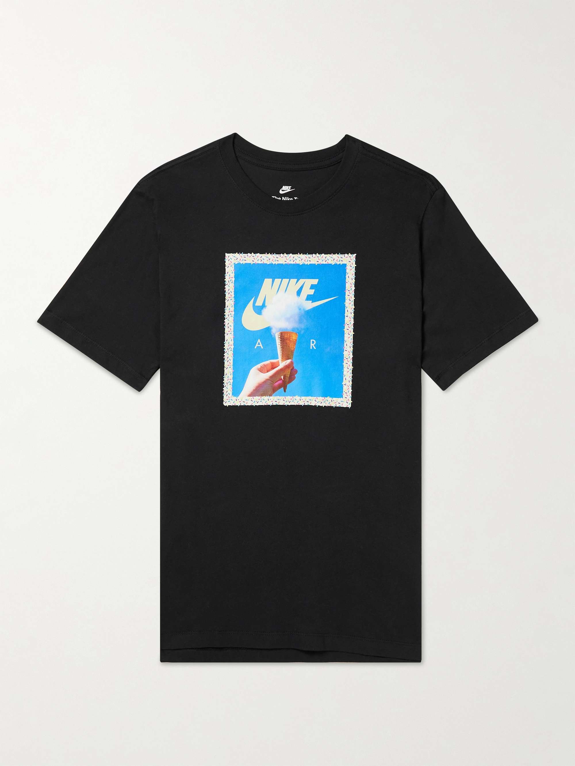 NIKE Sportswear Printed Cotton-Jersey T-Shirt