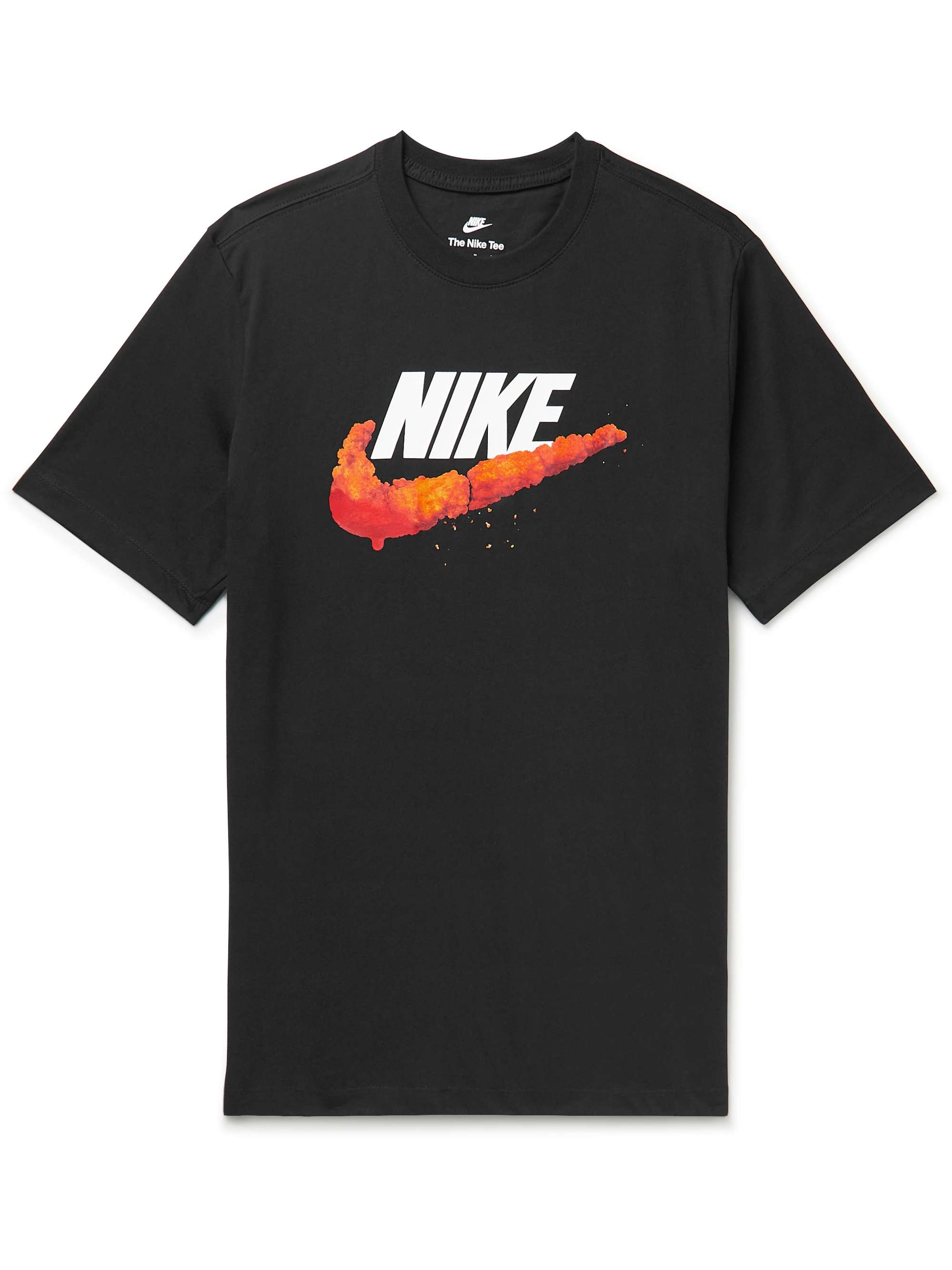 NIKE Sportswear Logo-Print Cotton-Jersey T-Shirt