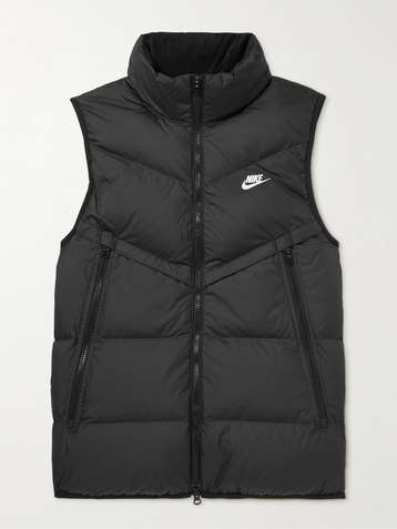 NIKE Windrunner Slim-Fit Quilted Shell Down Gilet