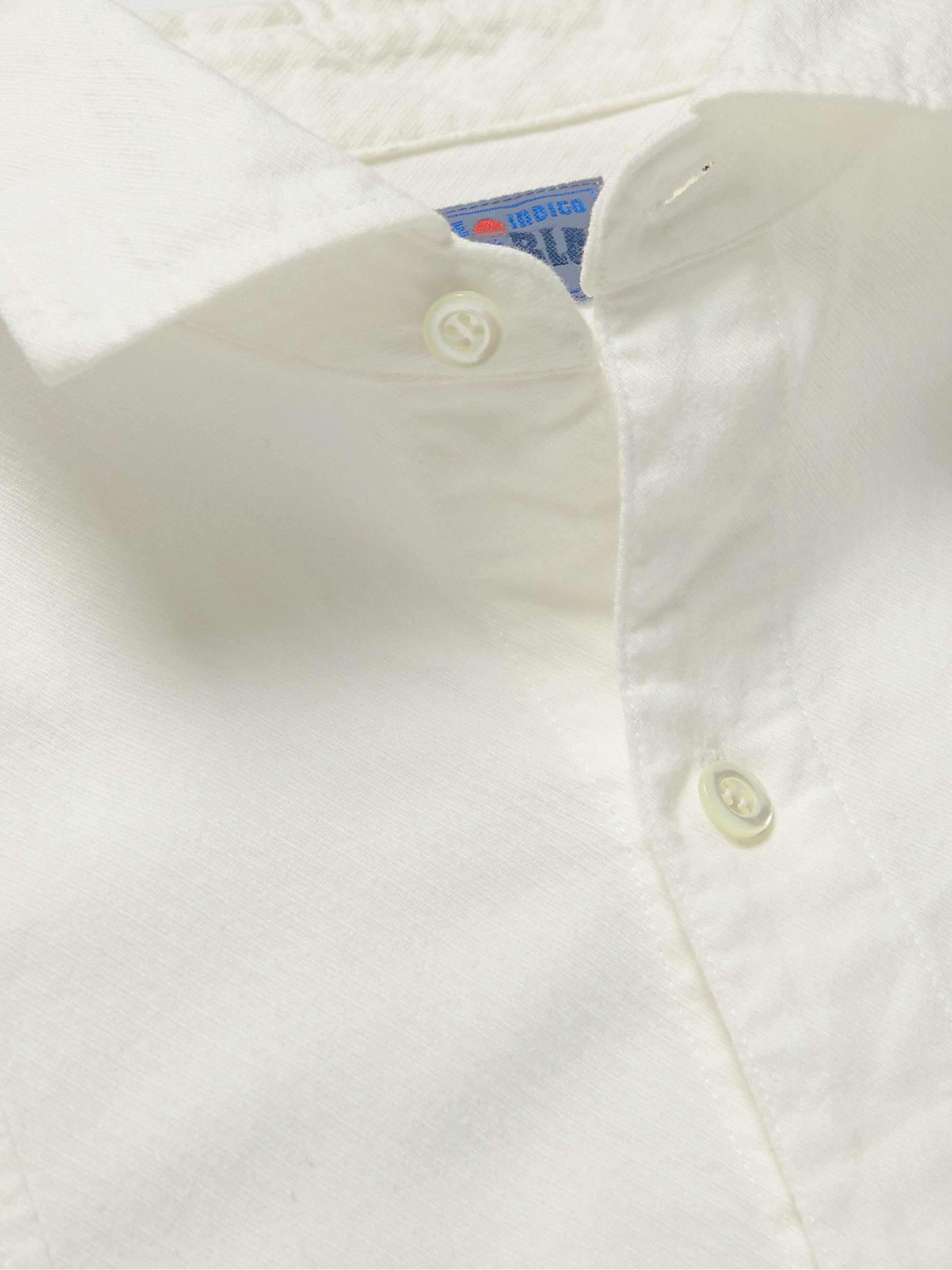 BLUE BLUE JAPAN Cotton-Twill Shirt