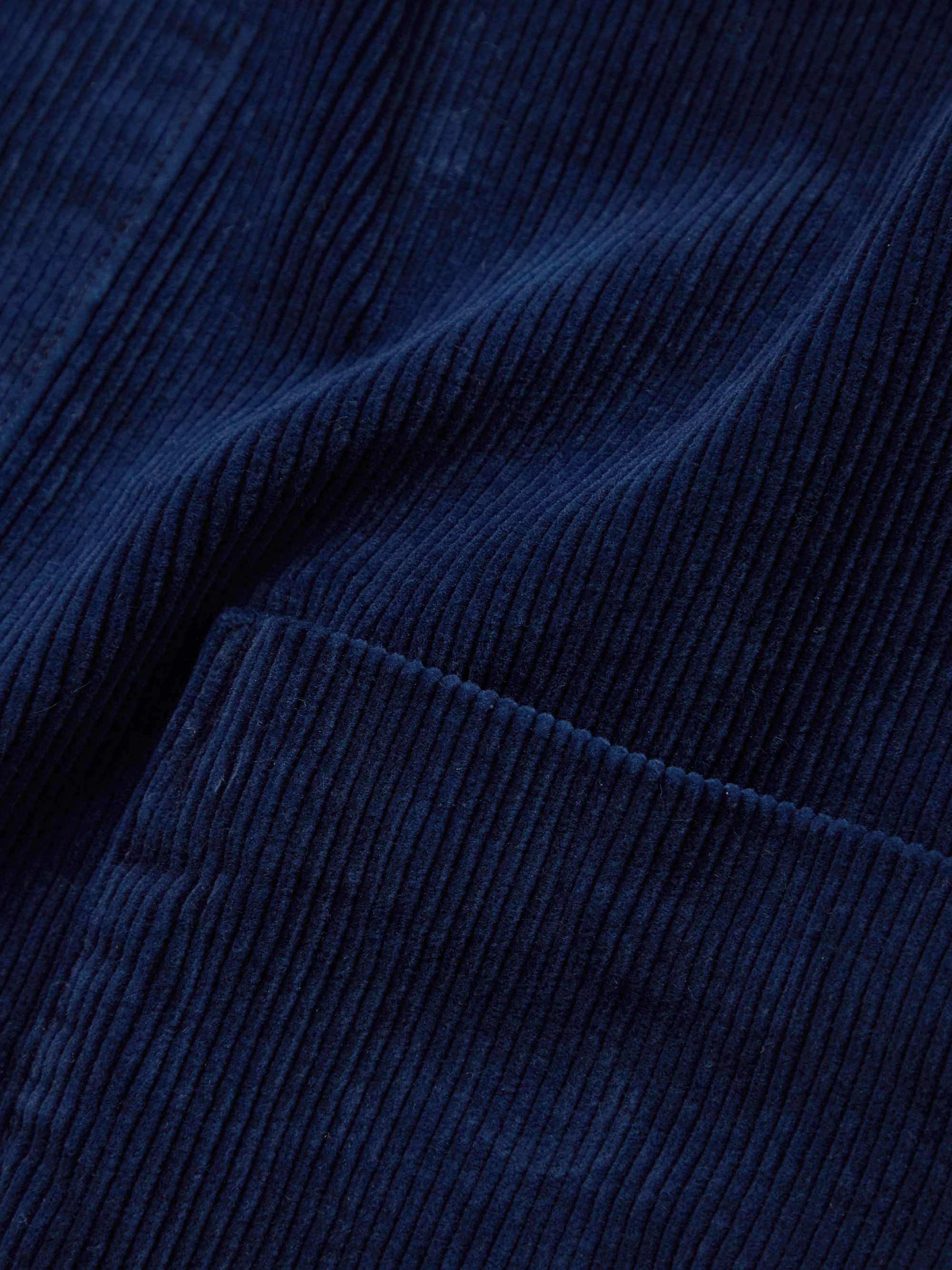BLUE BLUE JAPAN Cotton-Corduroy Gilet