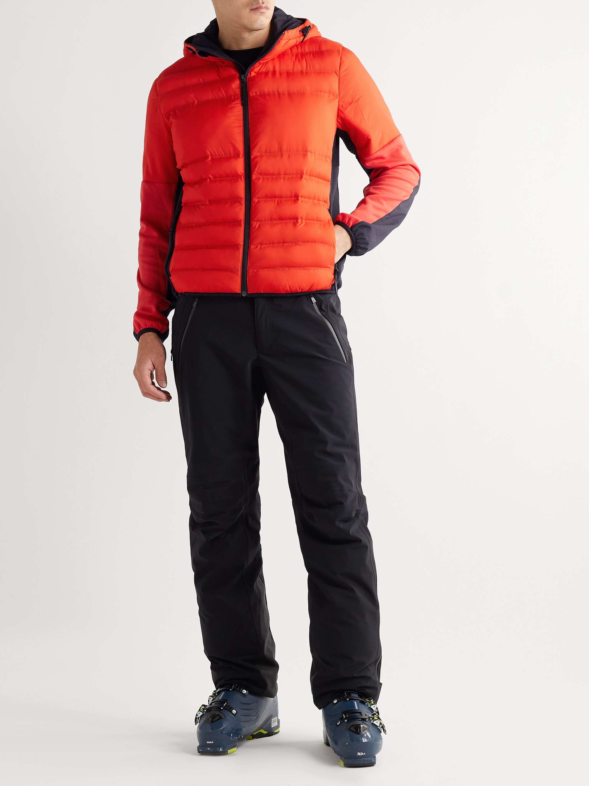 AZTECH MOUNTAIN Ozone Panelled Nylon, Stretch-Jersey and Ripstop Hooded Ski Jacket
