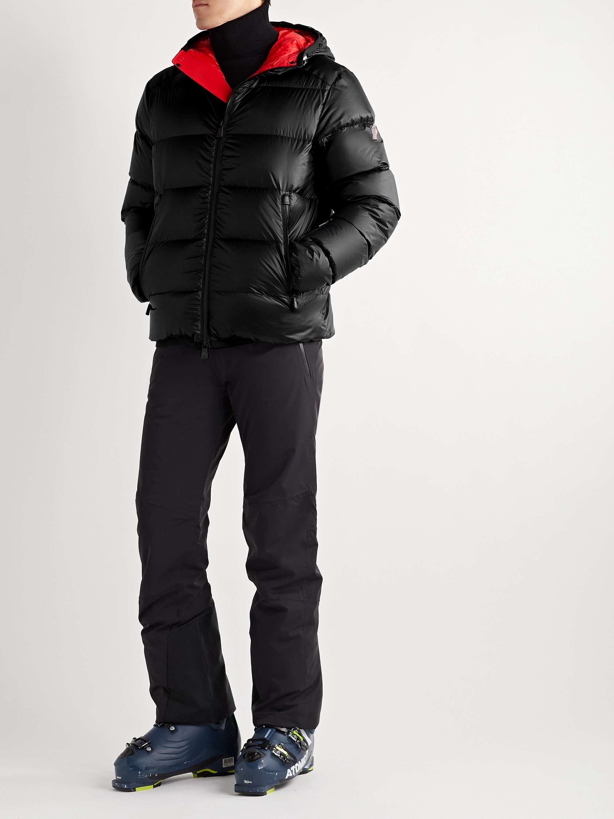 MONCLER GRENOBLE Hintertux Slim-Fit Quilted Hooded Down Ski Jacket