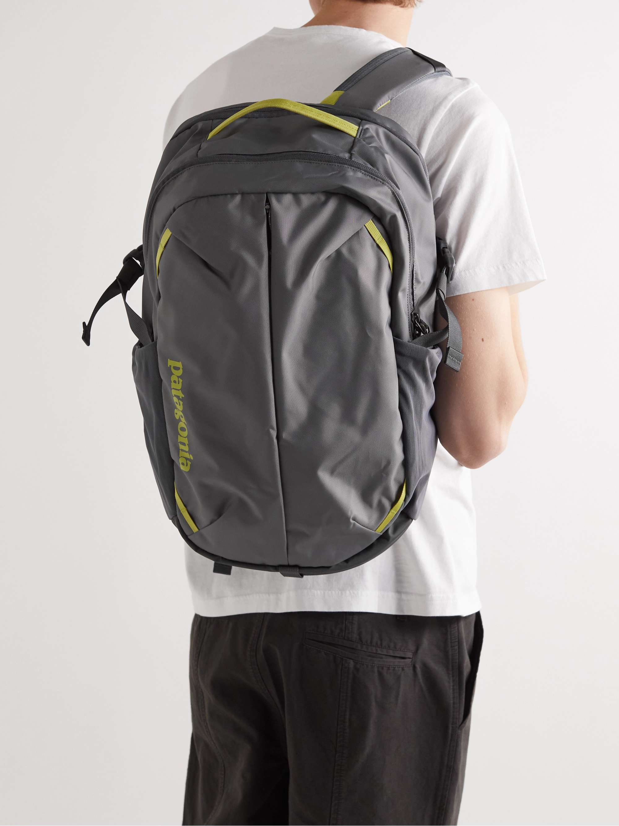 PATAGONIA Refugio Day Logo-Print Recycled Shell and Mesh Backpack