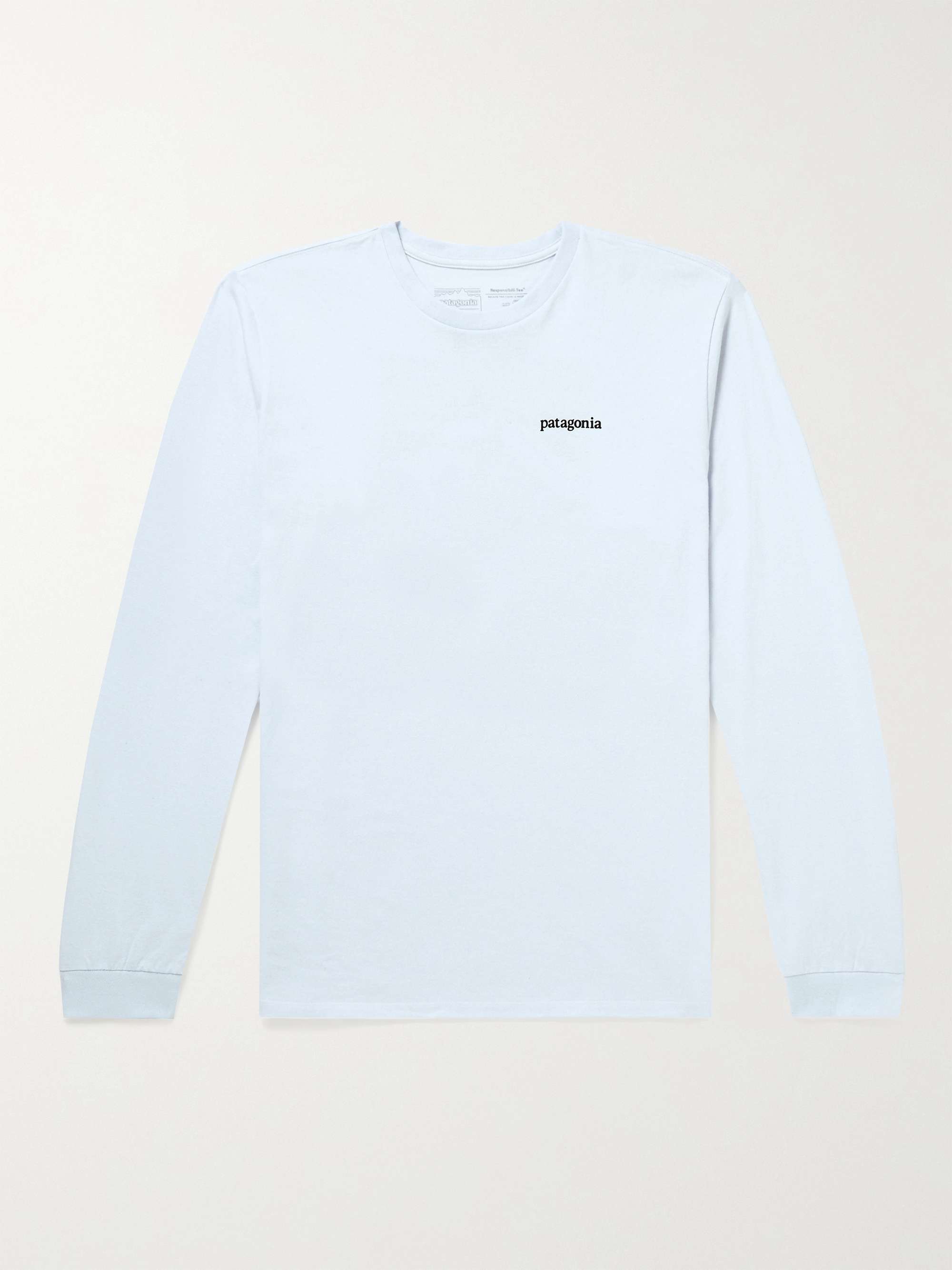 PATAGONIA Logo-Print Recycled Cotton-Blend Jersey T-Shirt