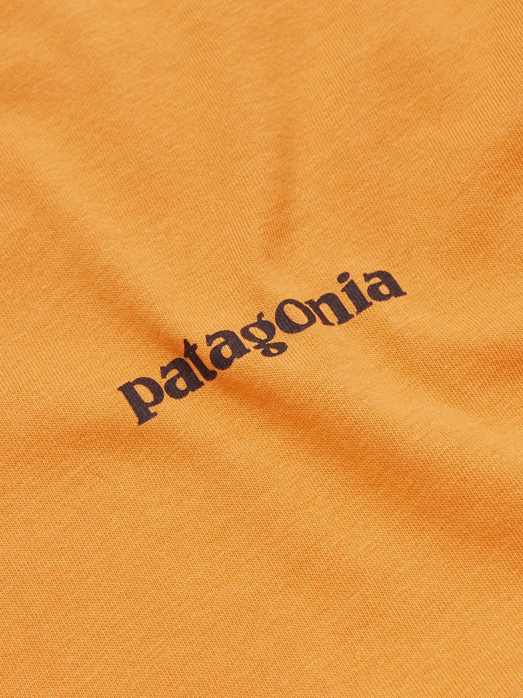 PATAGONIA P-6 Mission Printed Organic Cotton-Jersey T-Shirt