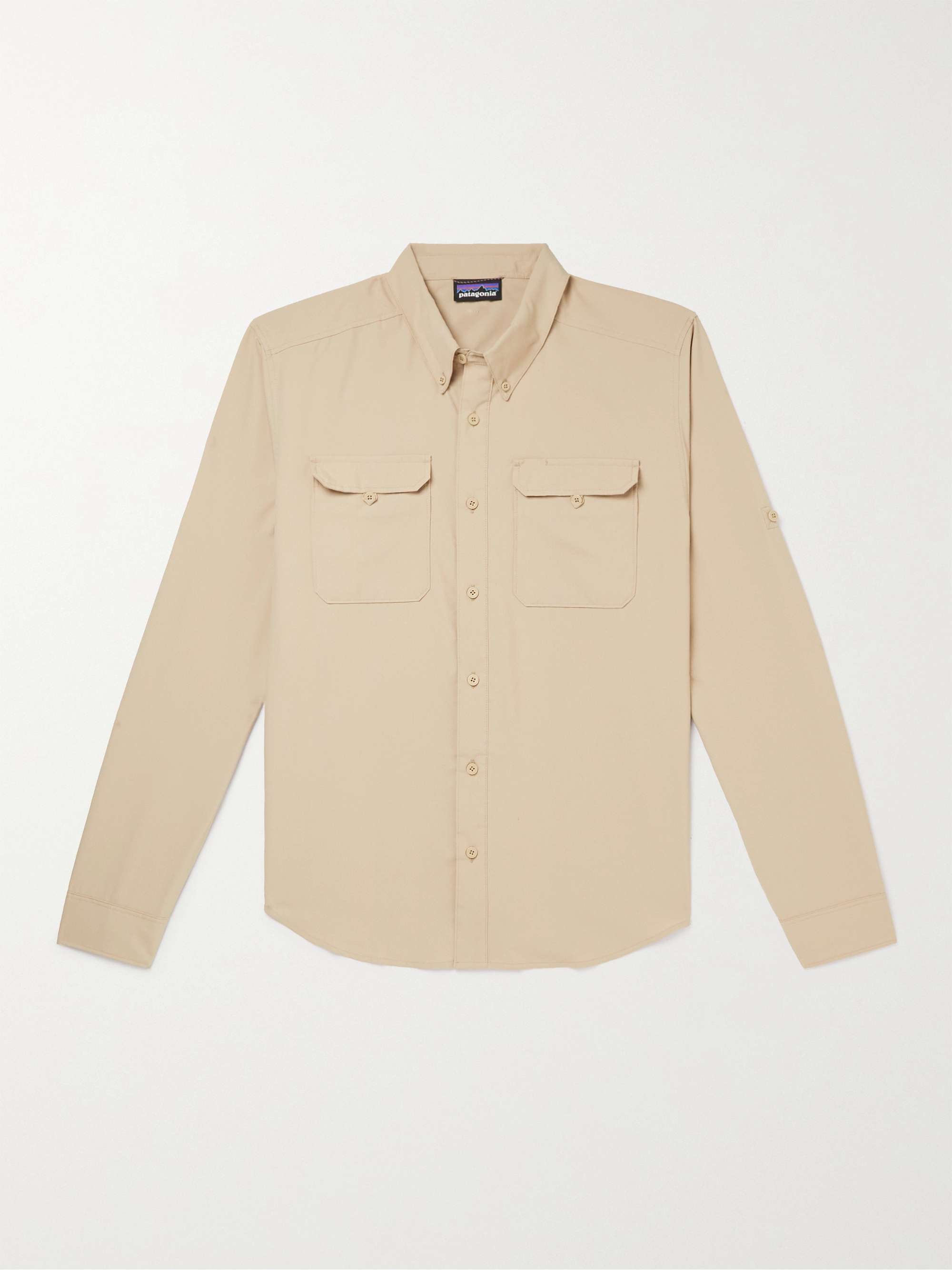 PATAGONIA Button-Down Collar Recycled Ripstop Shirt