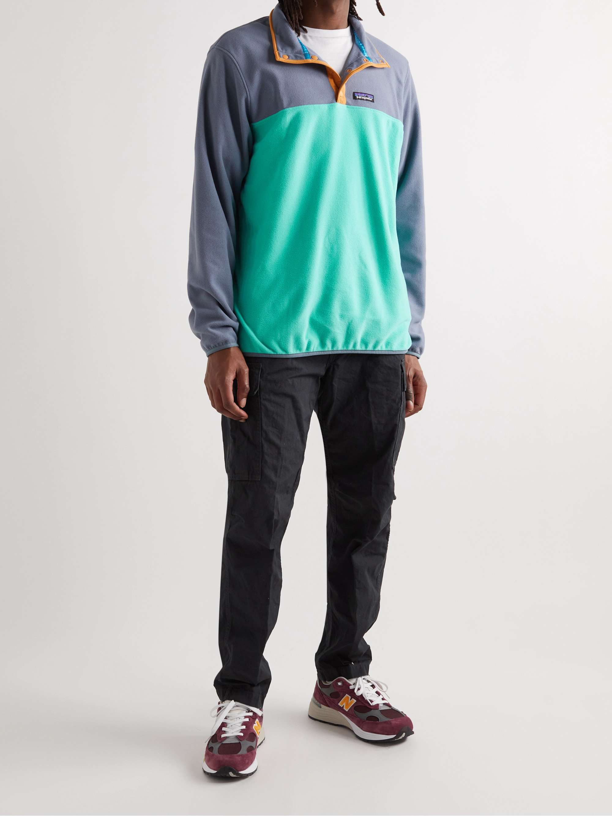 PATAGONIA Micro D Snap-T Recycled Fleece Sweatshirt