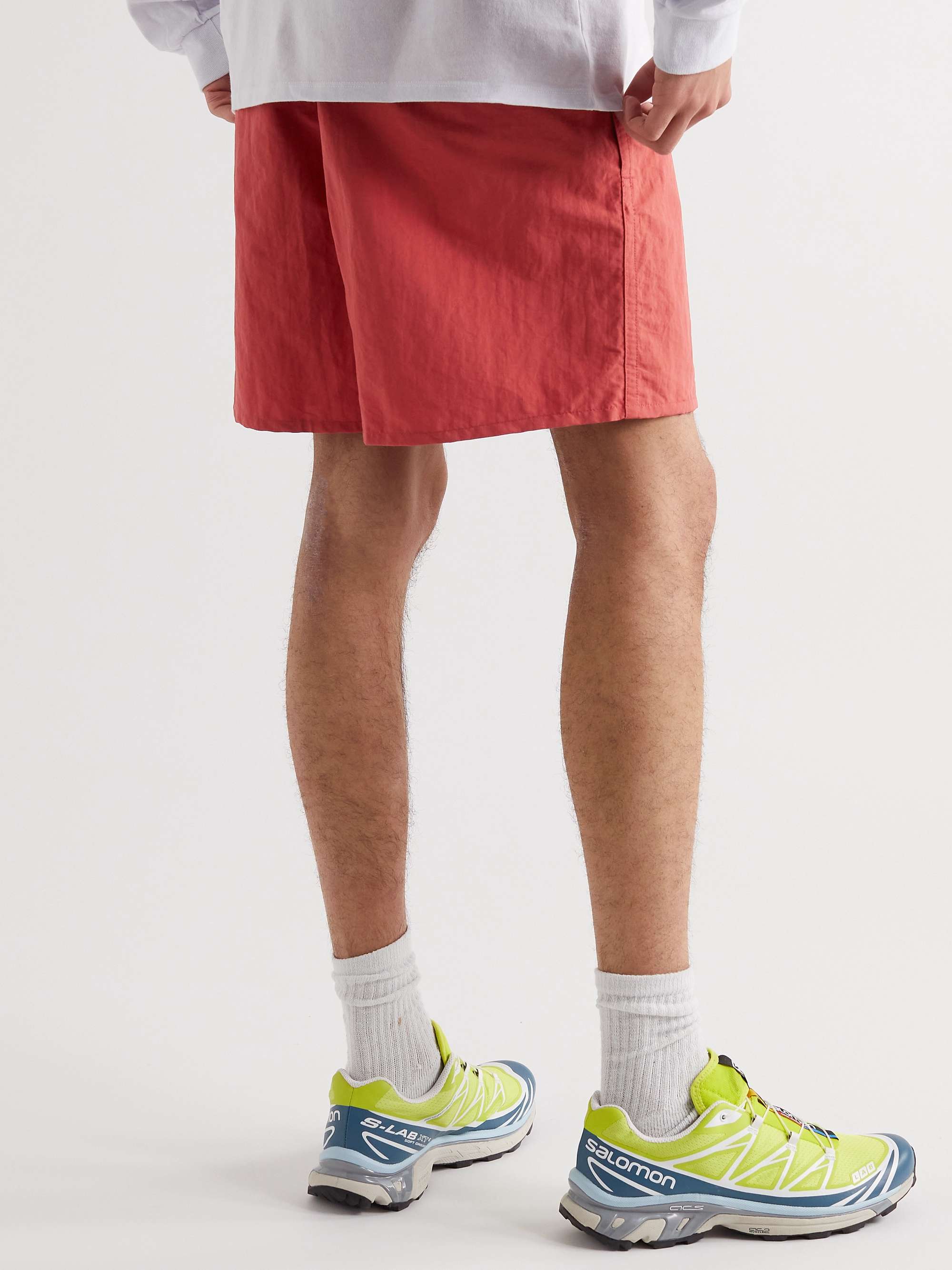 PATAGONIA Baggies Straight-Leg Logo-Appliquéd Recycled Shell Shorts
