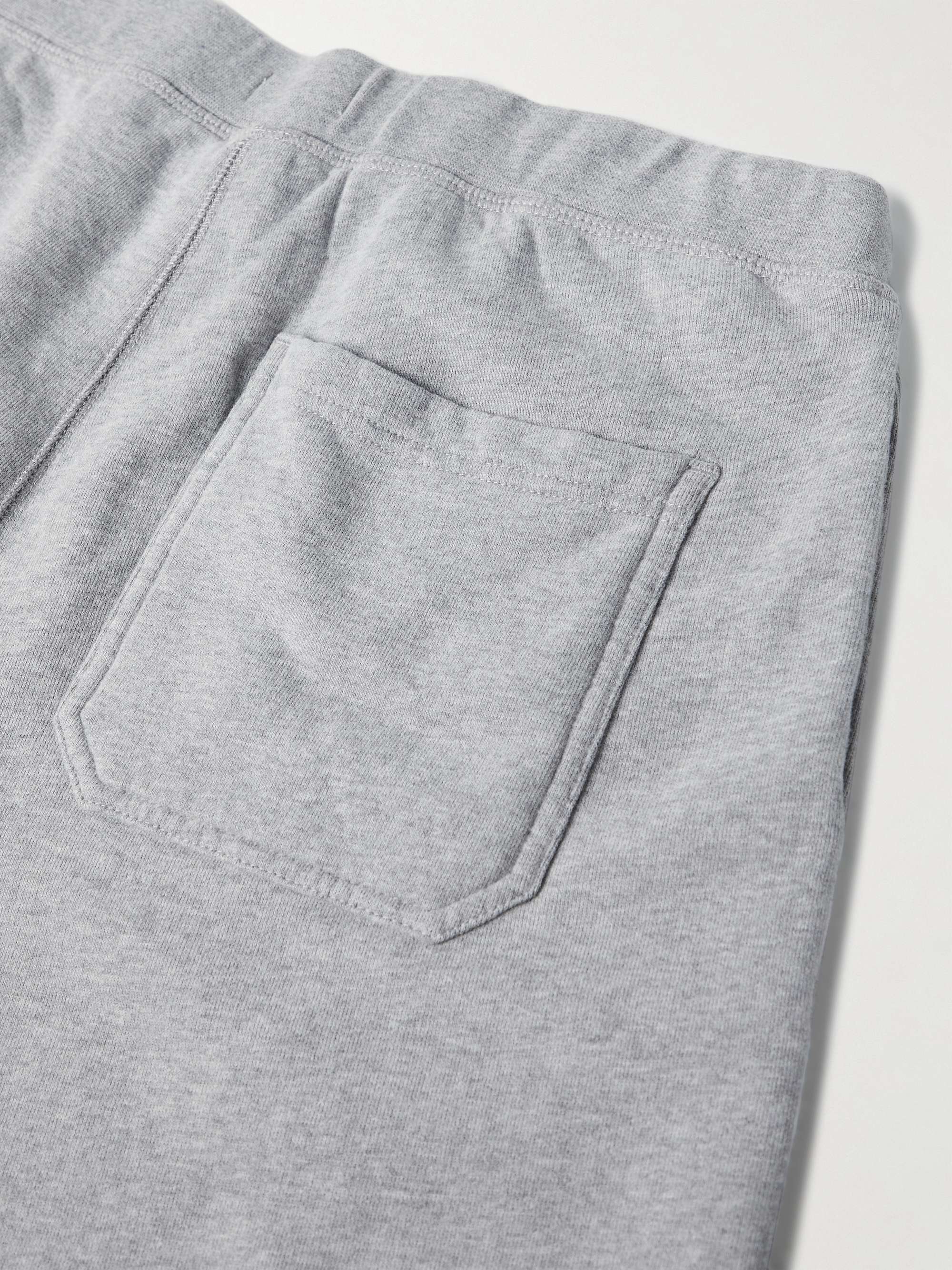 SUNSPEL Brushed Loopback Cotton-Jersey Shorts