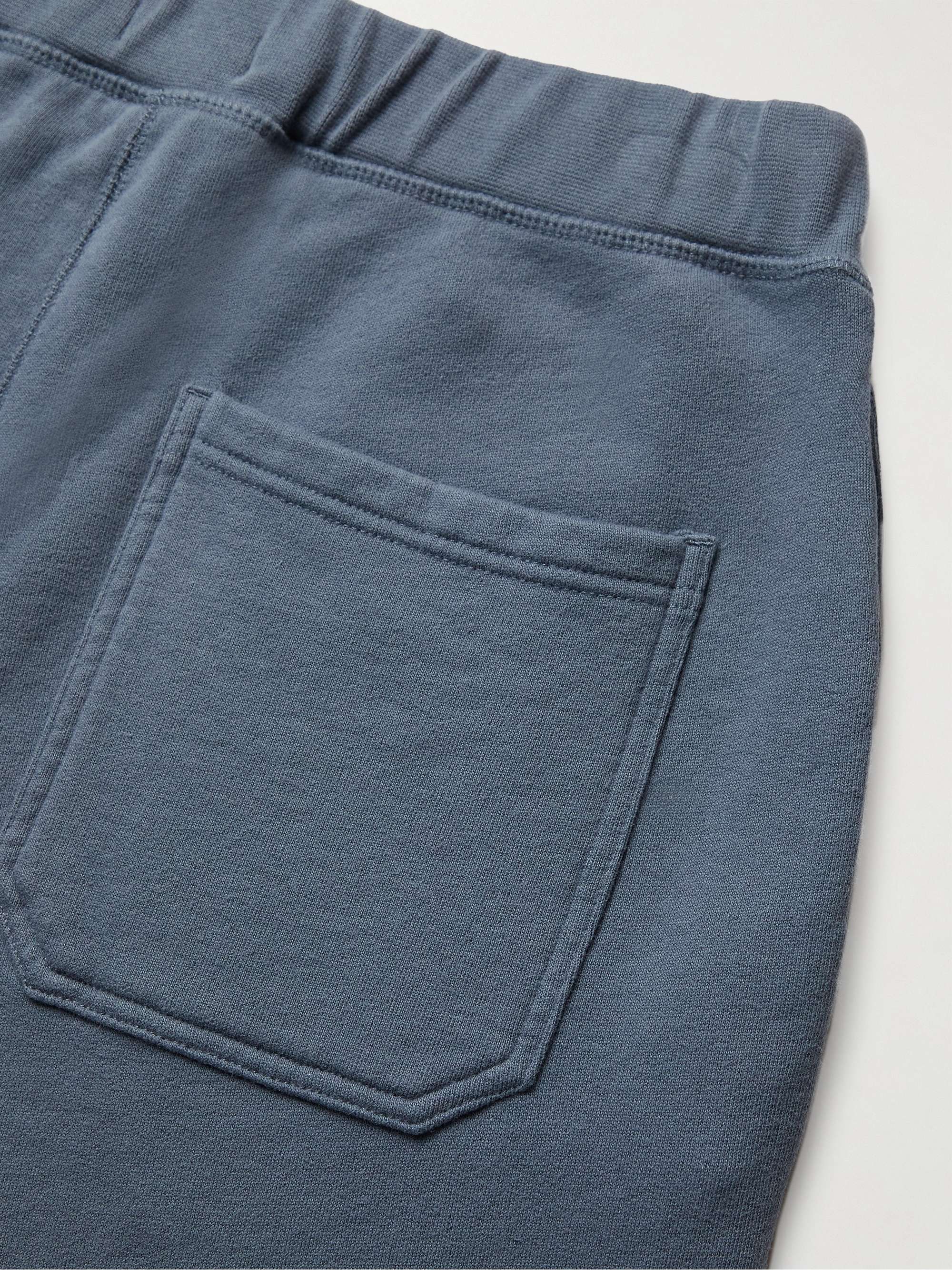 SUNSPEL Tapered Brushed Cotton-Jersey Sweatpants
