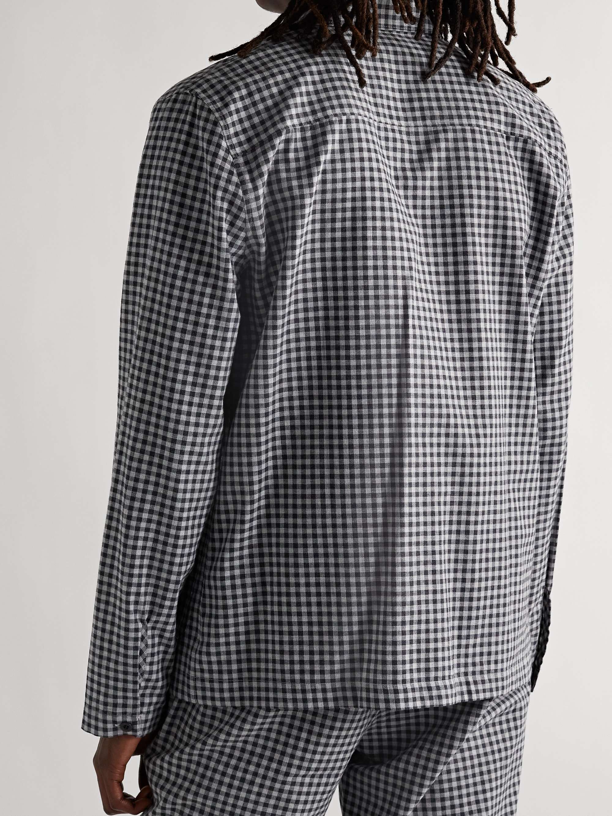 SUNSPEL Cotton-Flannel Pyjama Shirt