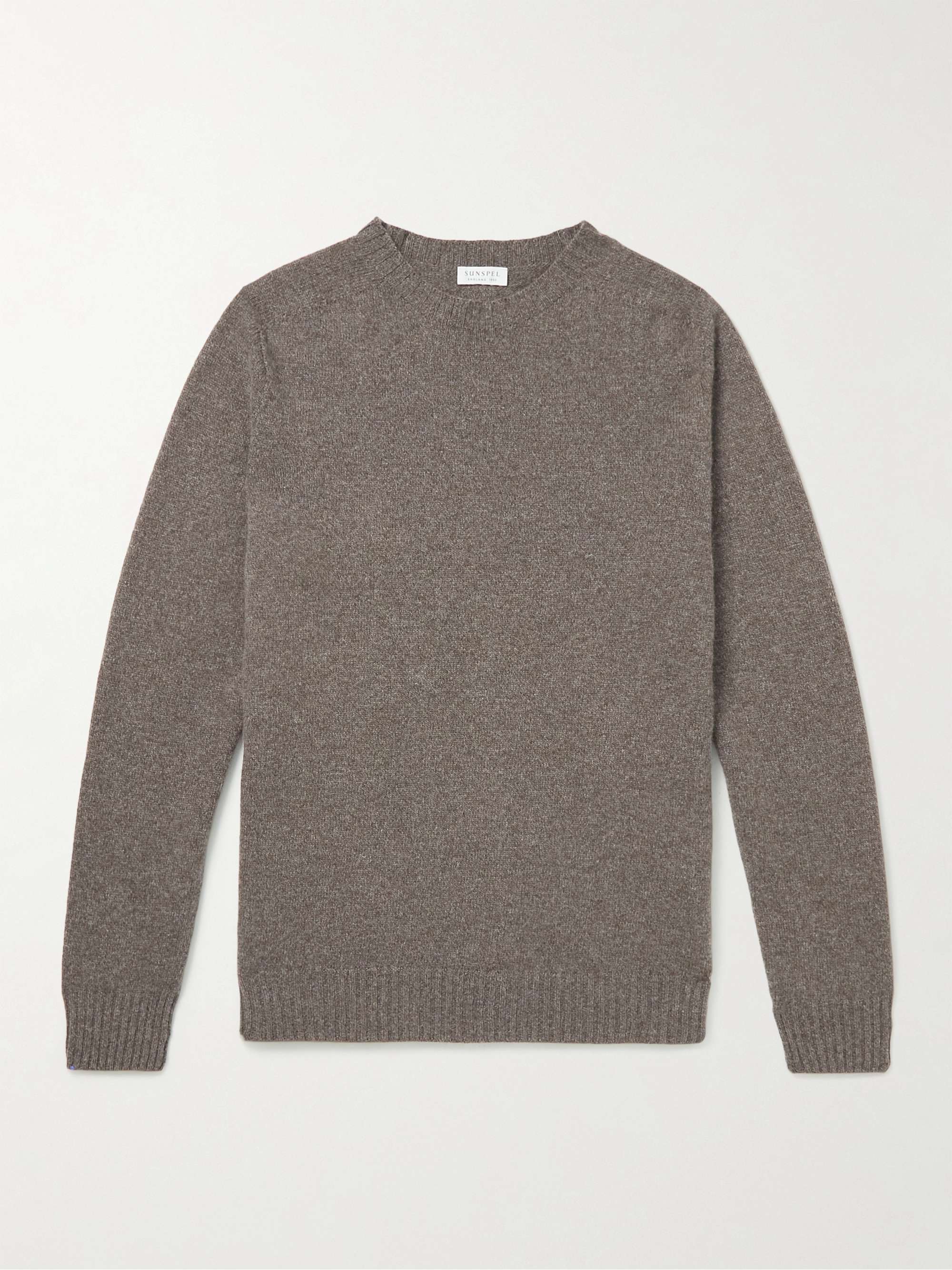 SUNSPEL + Ian Fleming Cashmere and Cotton-Blend Sweater