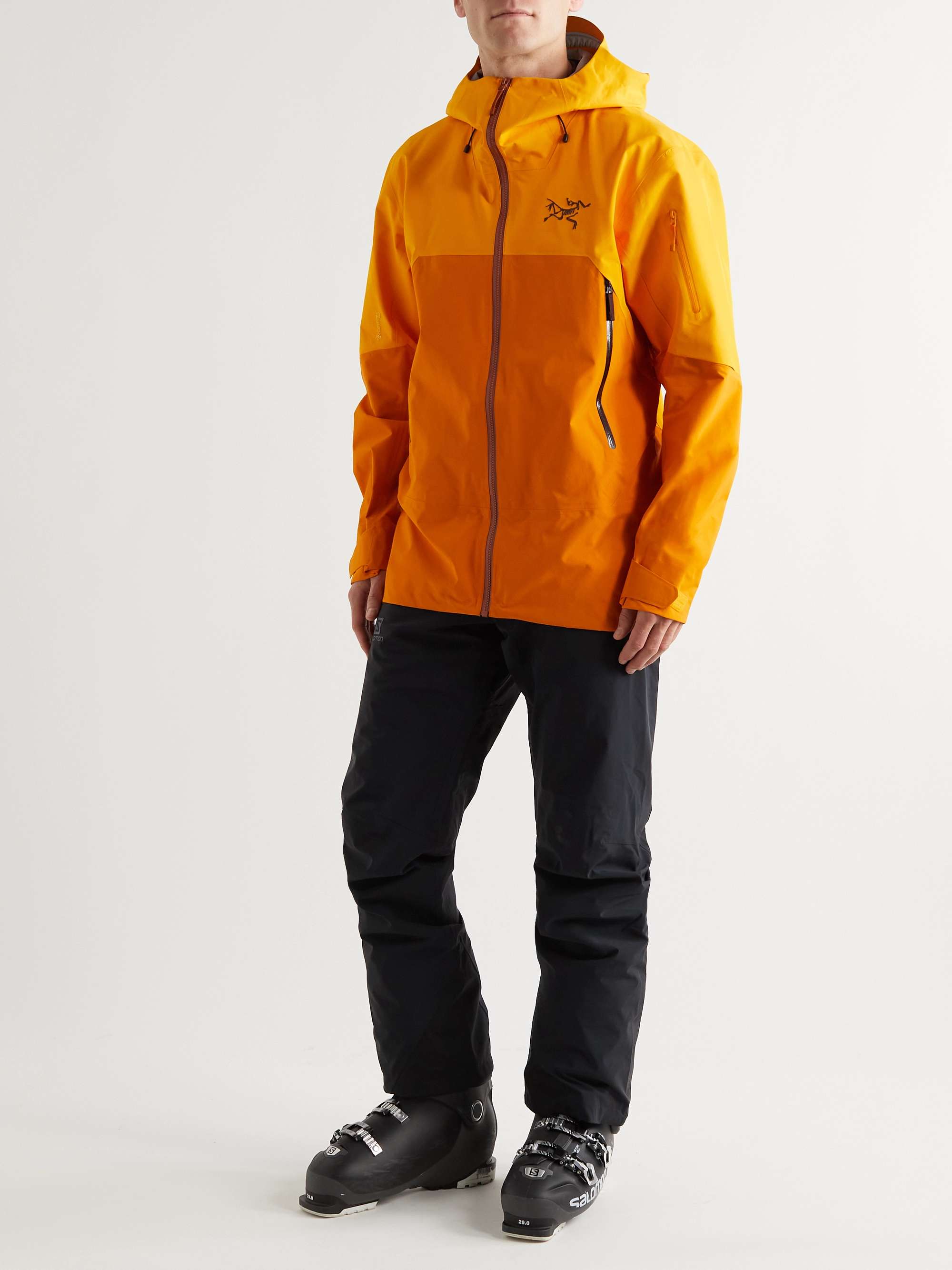 ARC'TERYX Rush Colour-Block Hooded Ski Jacket