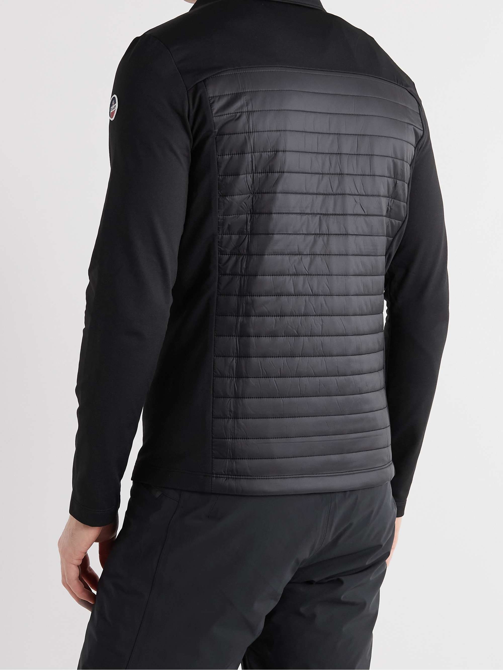 FUSALP Lissandre II Rib-Knit and Quilted Shell Jacket