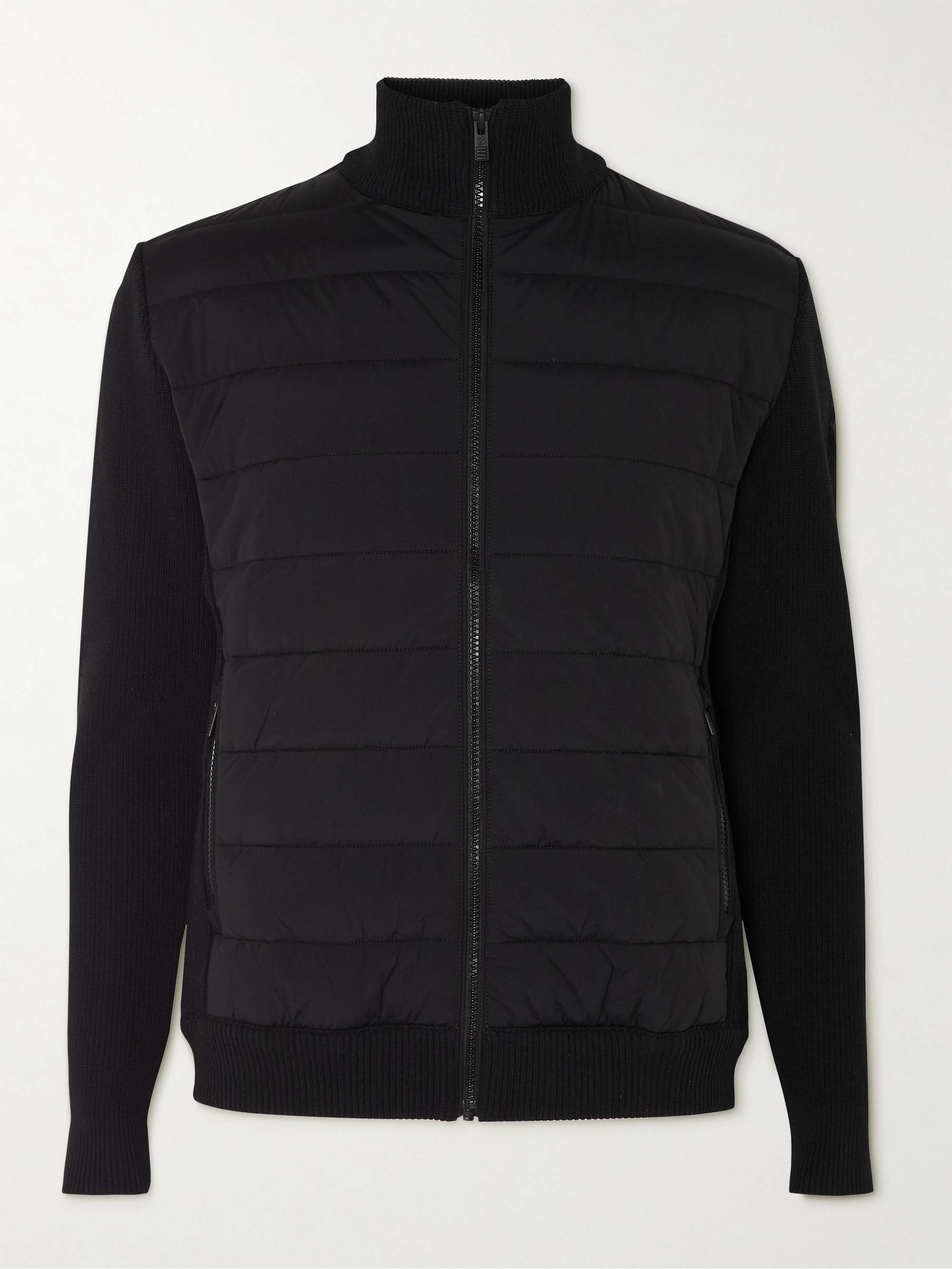 FUSALP Lissandre II Rib-Knit and Quilted Shell Jacket