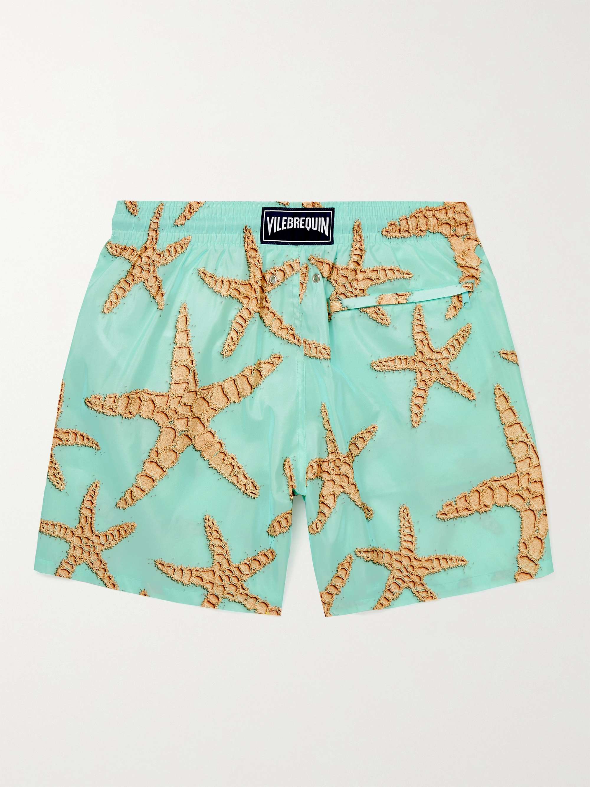 VILEBREQUIN Mahina Mid-Length Printed Swim Shorts