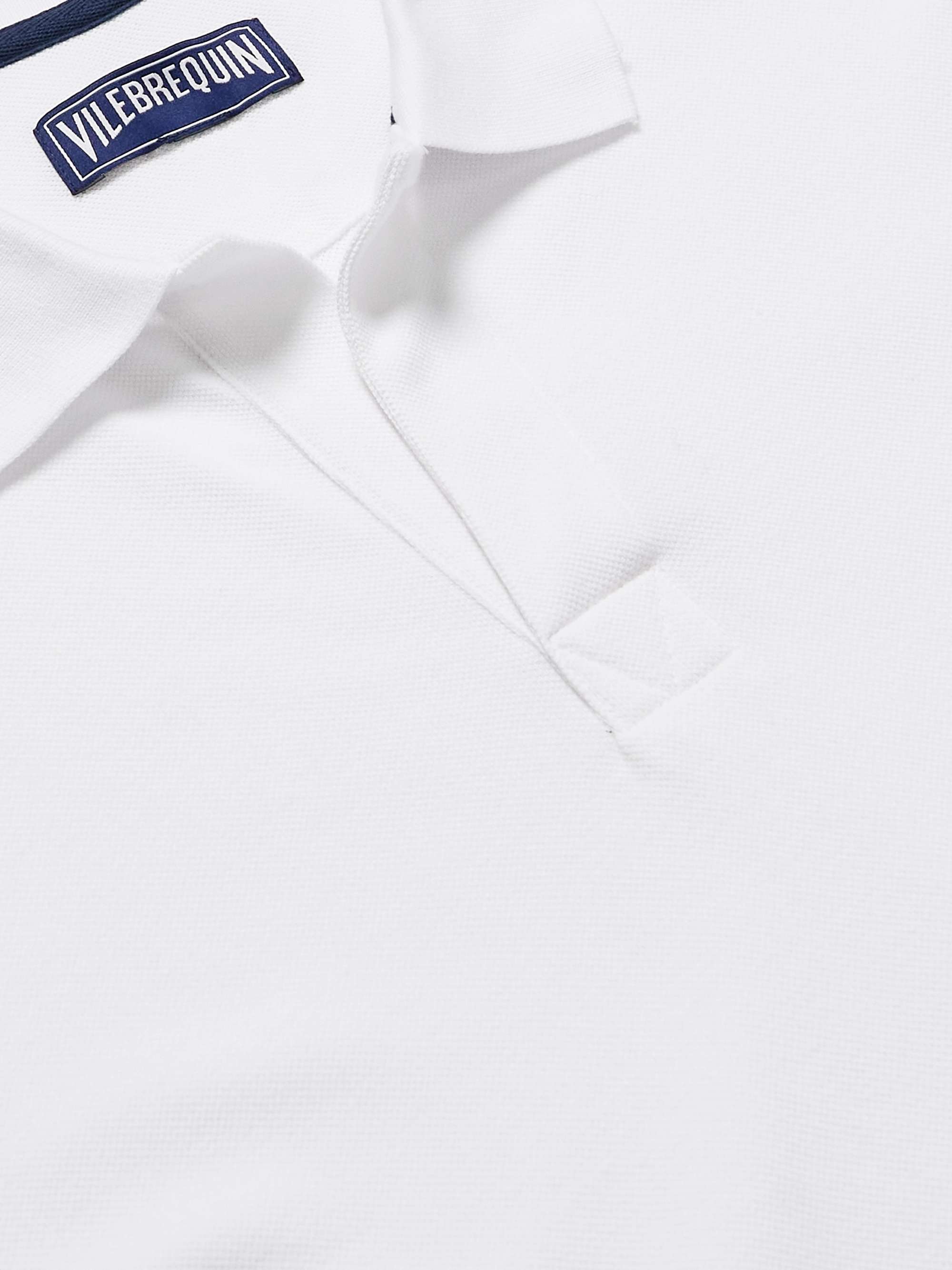 VILEBREQUIN Cotton-Piqué Polo Shirt