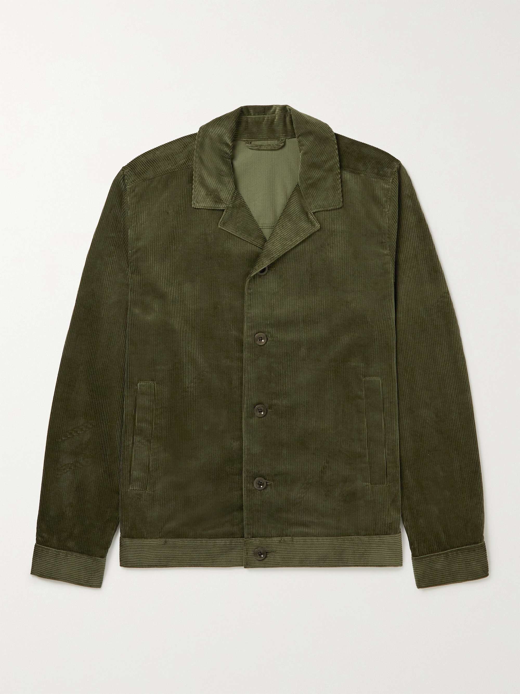 mrporter.com | Camp-Collar Cotton-Corduroy Jacket