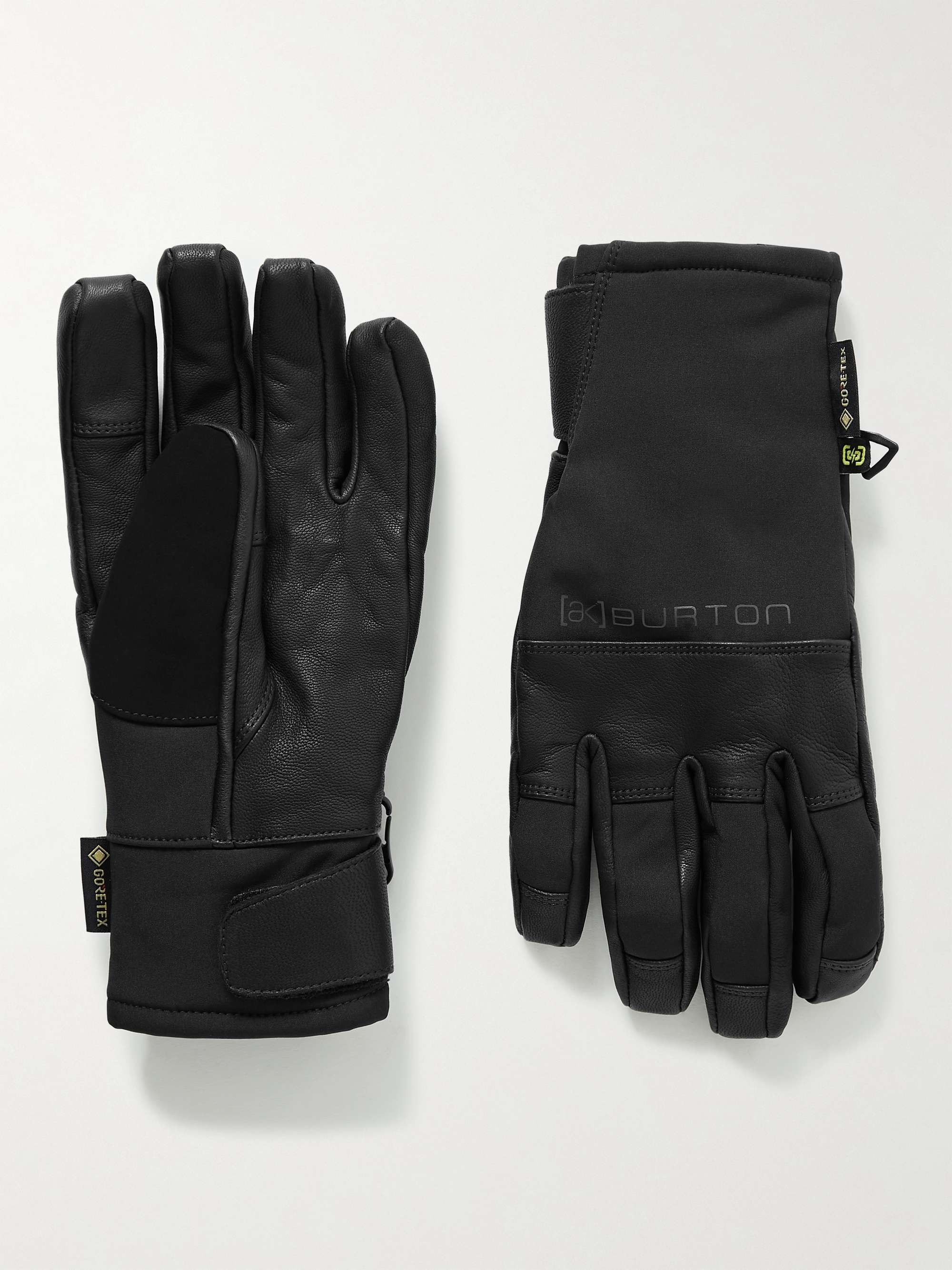 BURTON [ak] Clutch Leather-Panelled GORE‑TEX Ski Gloves