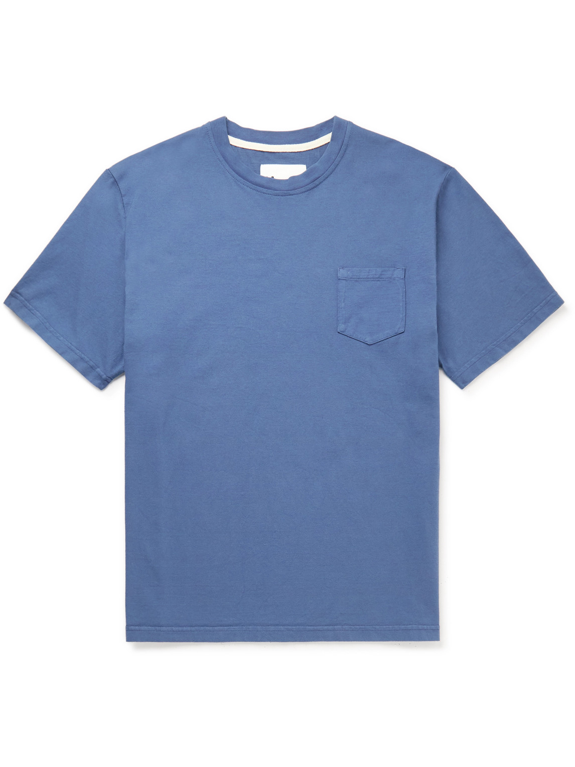 Doppiaa Aaktion Cotton-jersey T-shirt In Blue