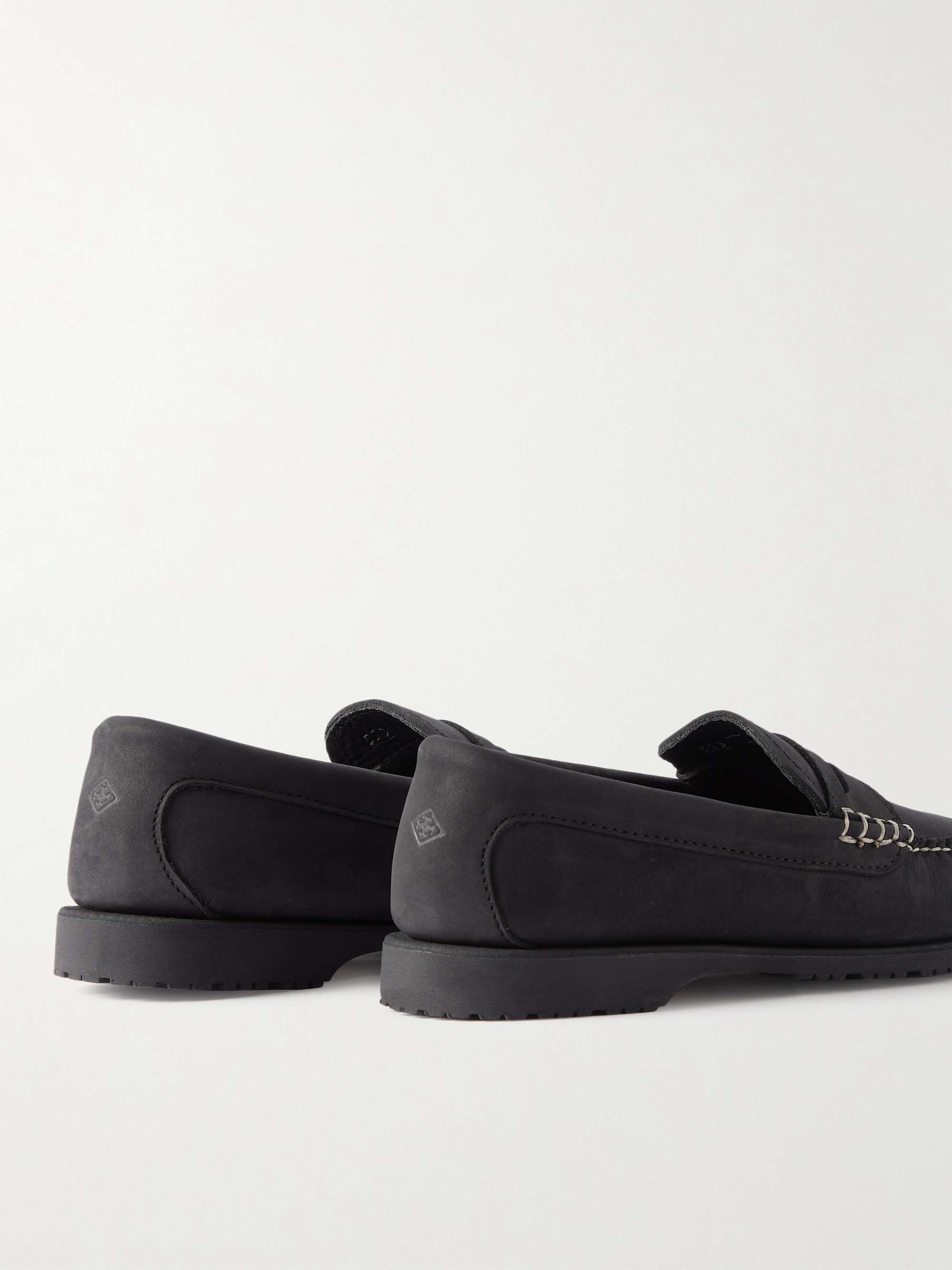 QUODDY Rover Capetown Suede Penny Loafers