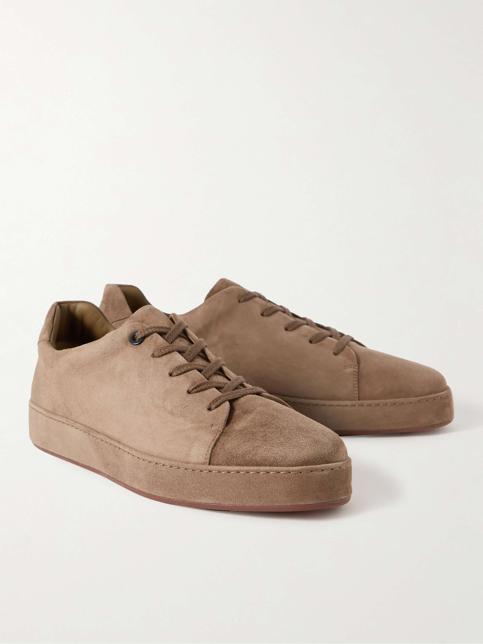 LORO PIANA Nuages Suede Sneakers
