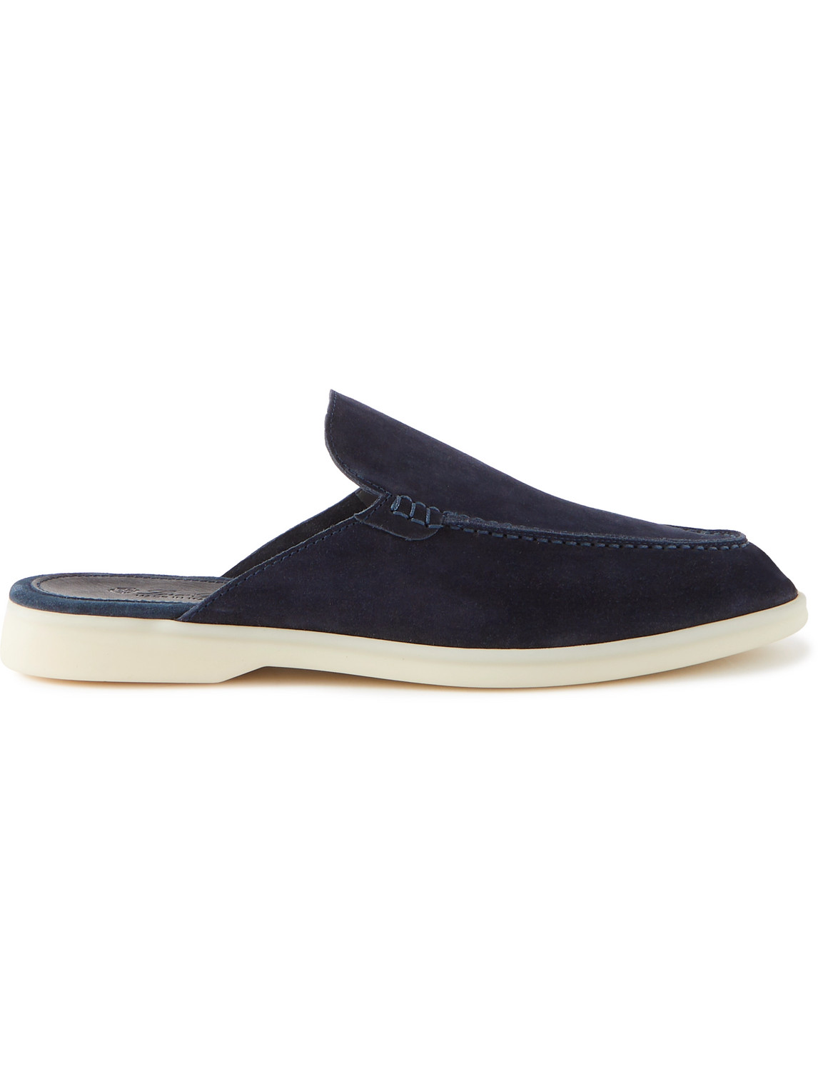 Babouche Walk Suede Backless Loafer