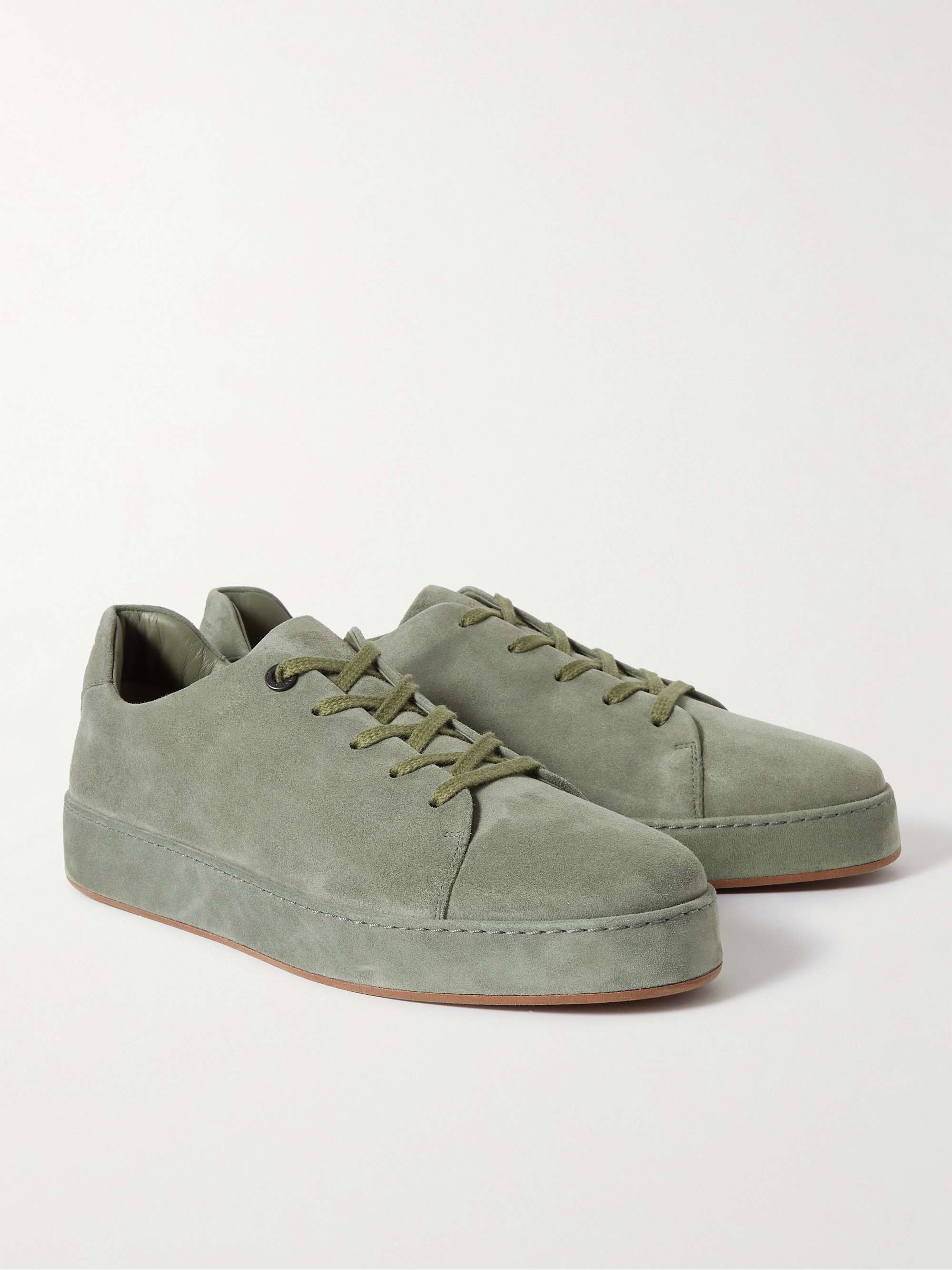 LORO PIANA Nuages Suede Sneakers
