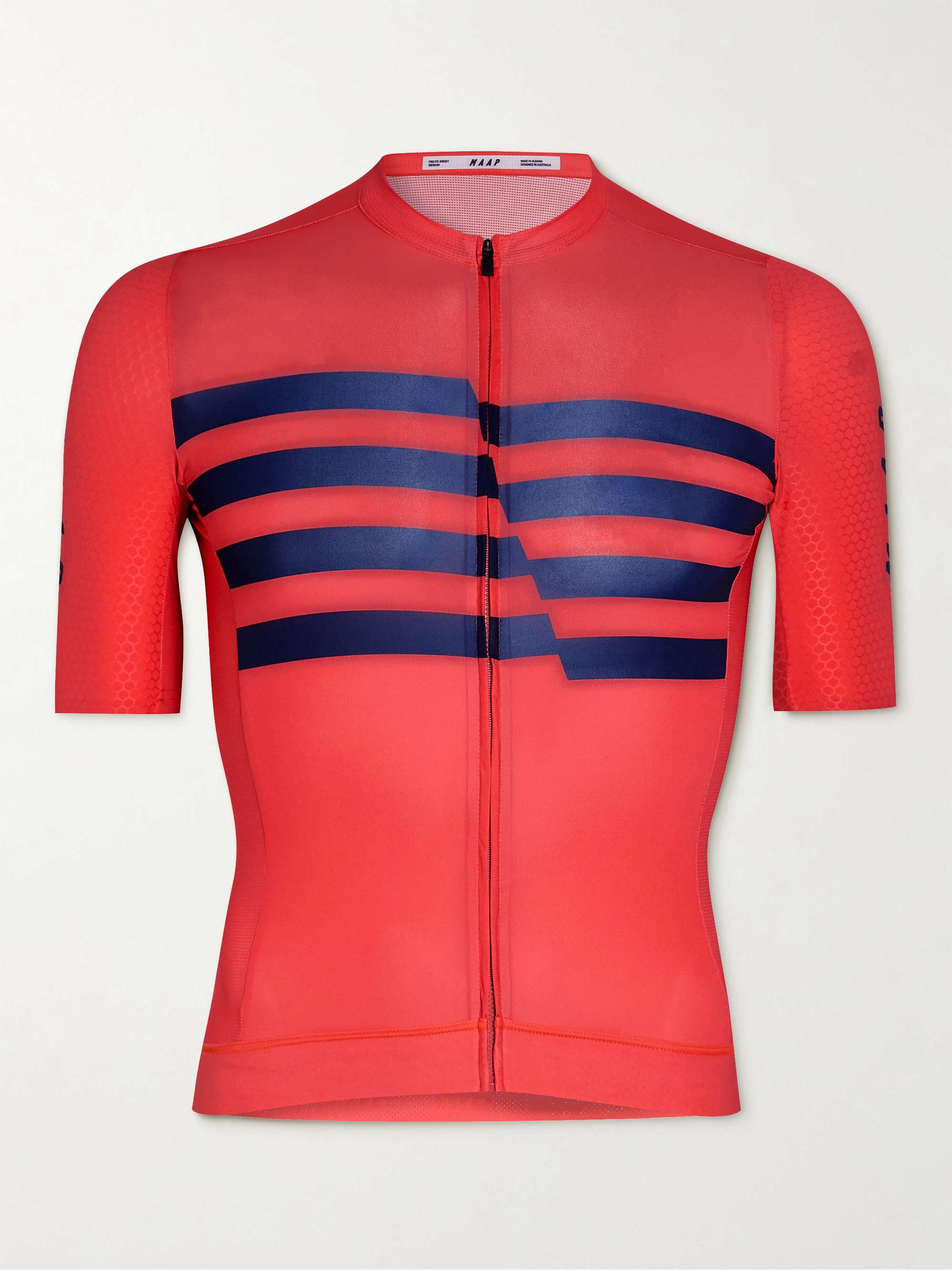 MAAP Emblem Pro Hex Recycled Stretch-Mesh Cycling Jersey