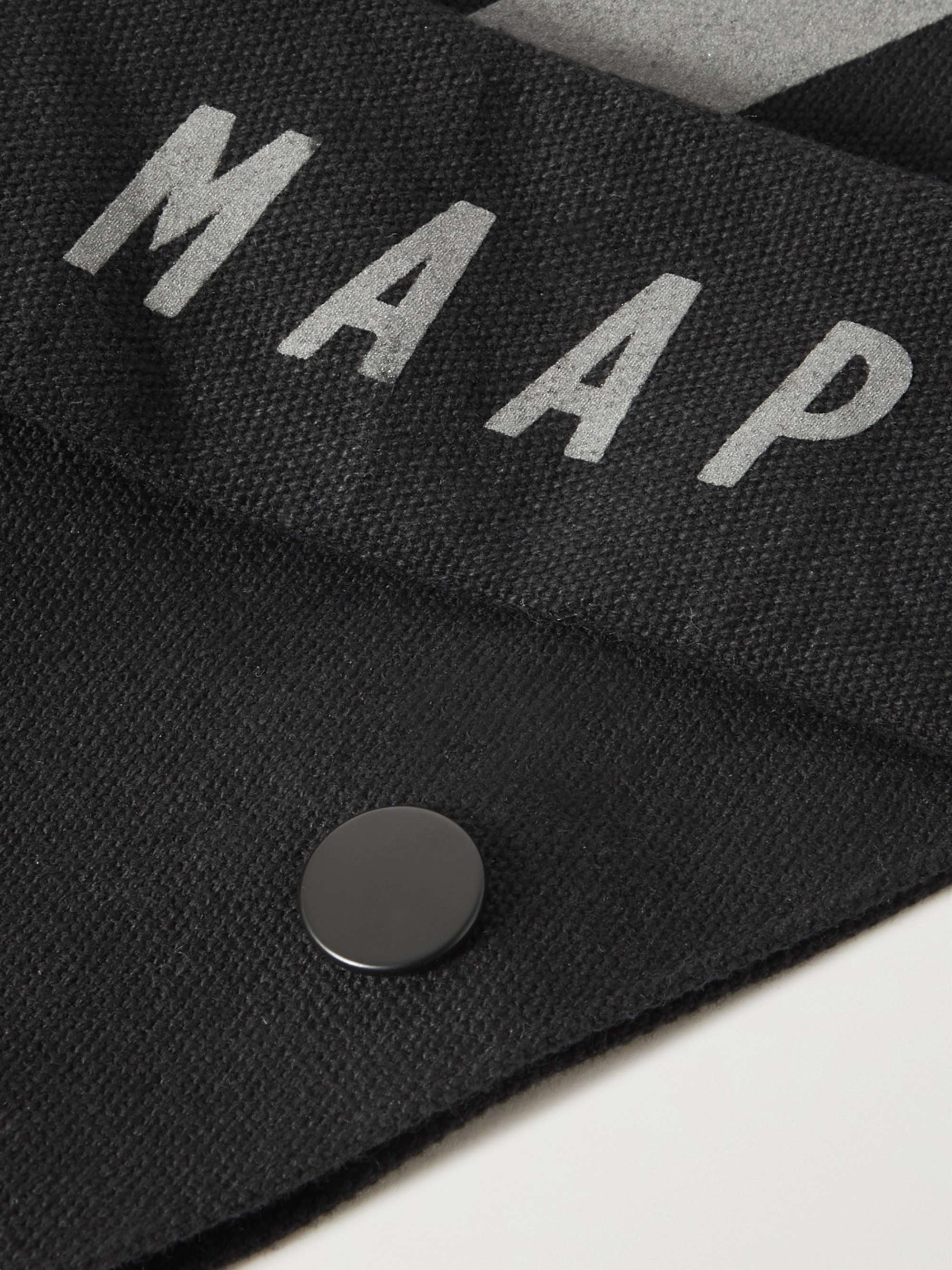MAAP M-Flag Logo-Print Cotton-Canvas Cycling Messenger Bag