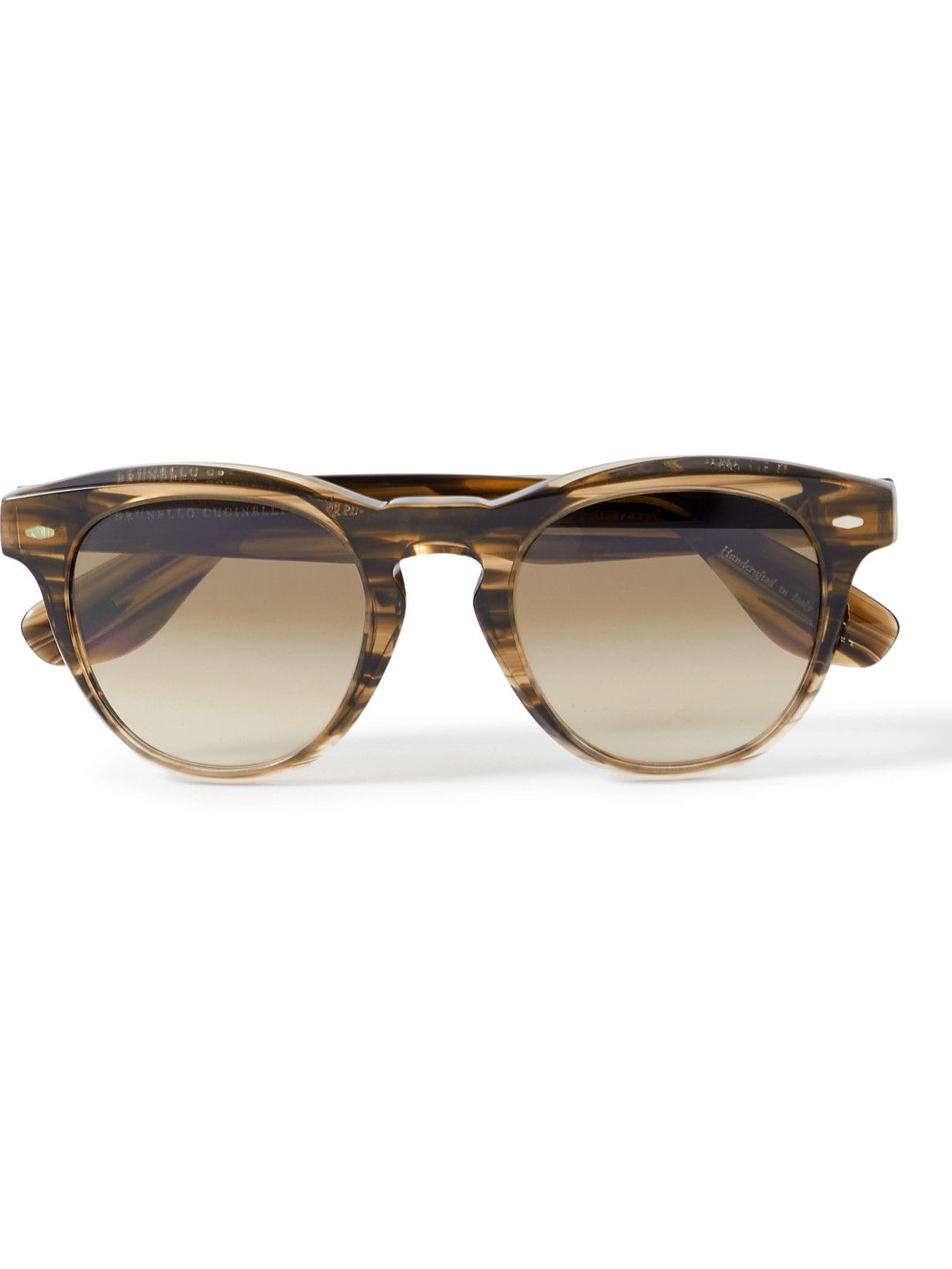 Oliver Peoples D-Frame Tortoiseshell Acetate Sunglasses