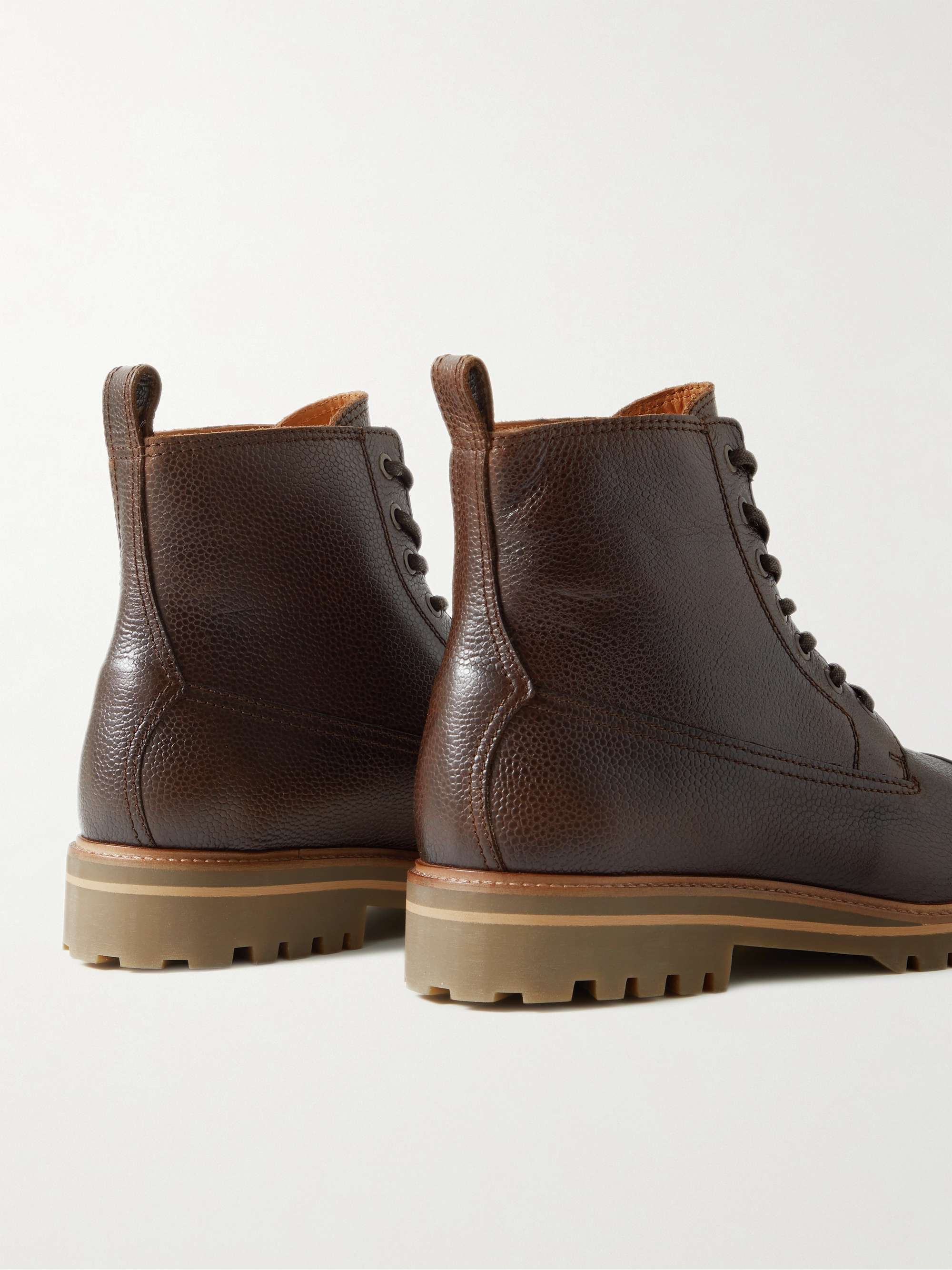 BELSTAFF Alperton Full-Grain Leather Boots