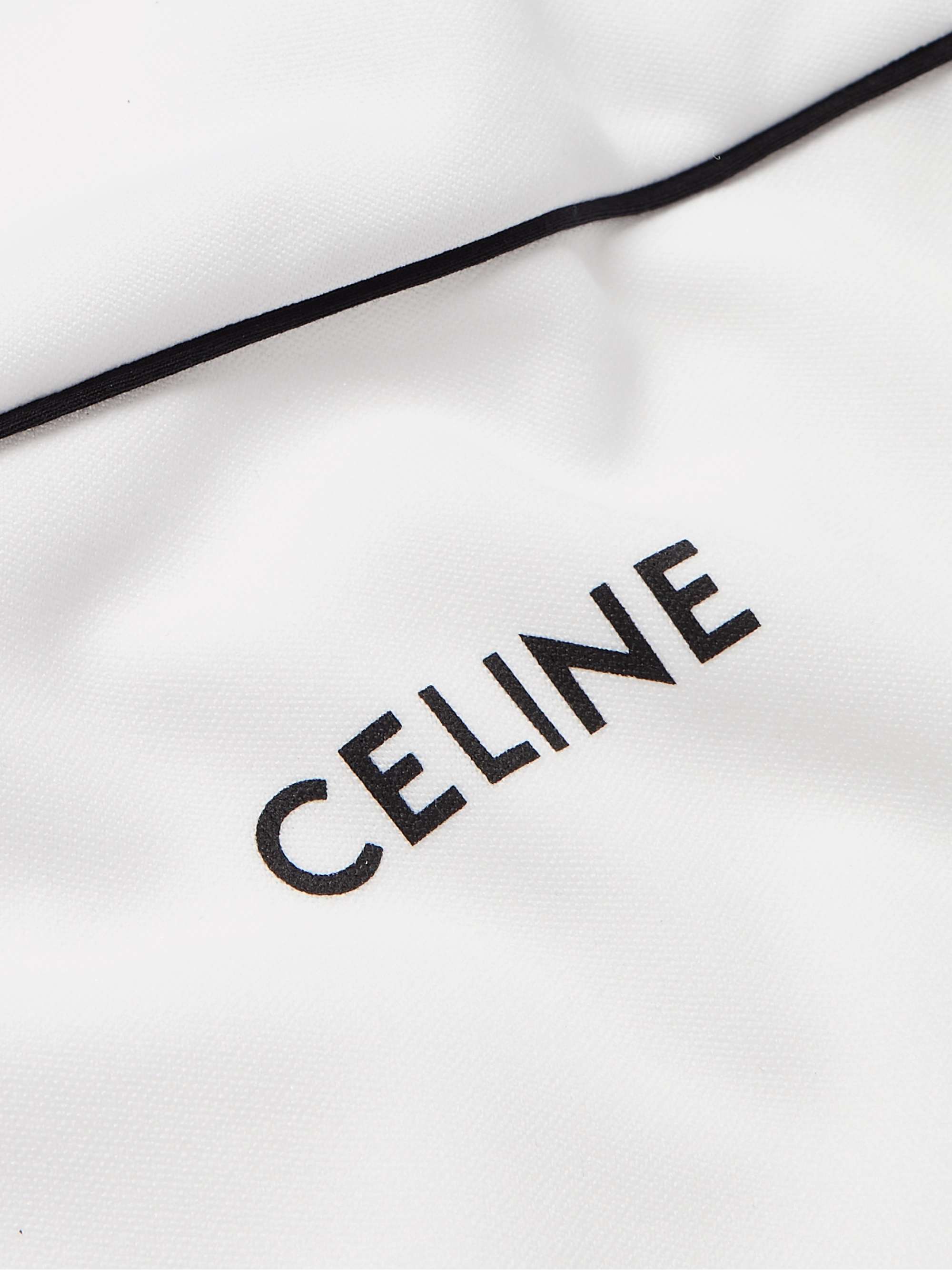 CELINE HOMME Logo-Print Jersey Track Jacket