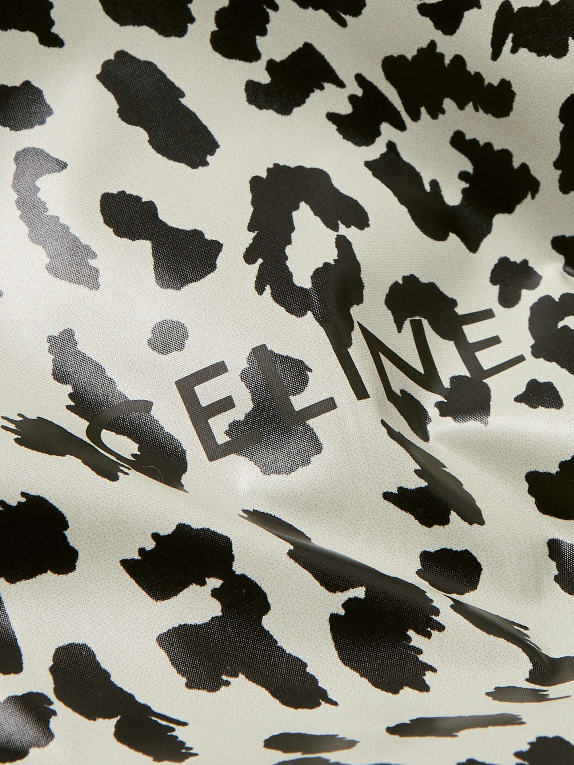 CELINE HOMME Camouflage-Print Fleece Jacket