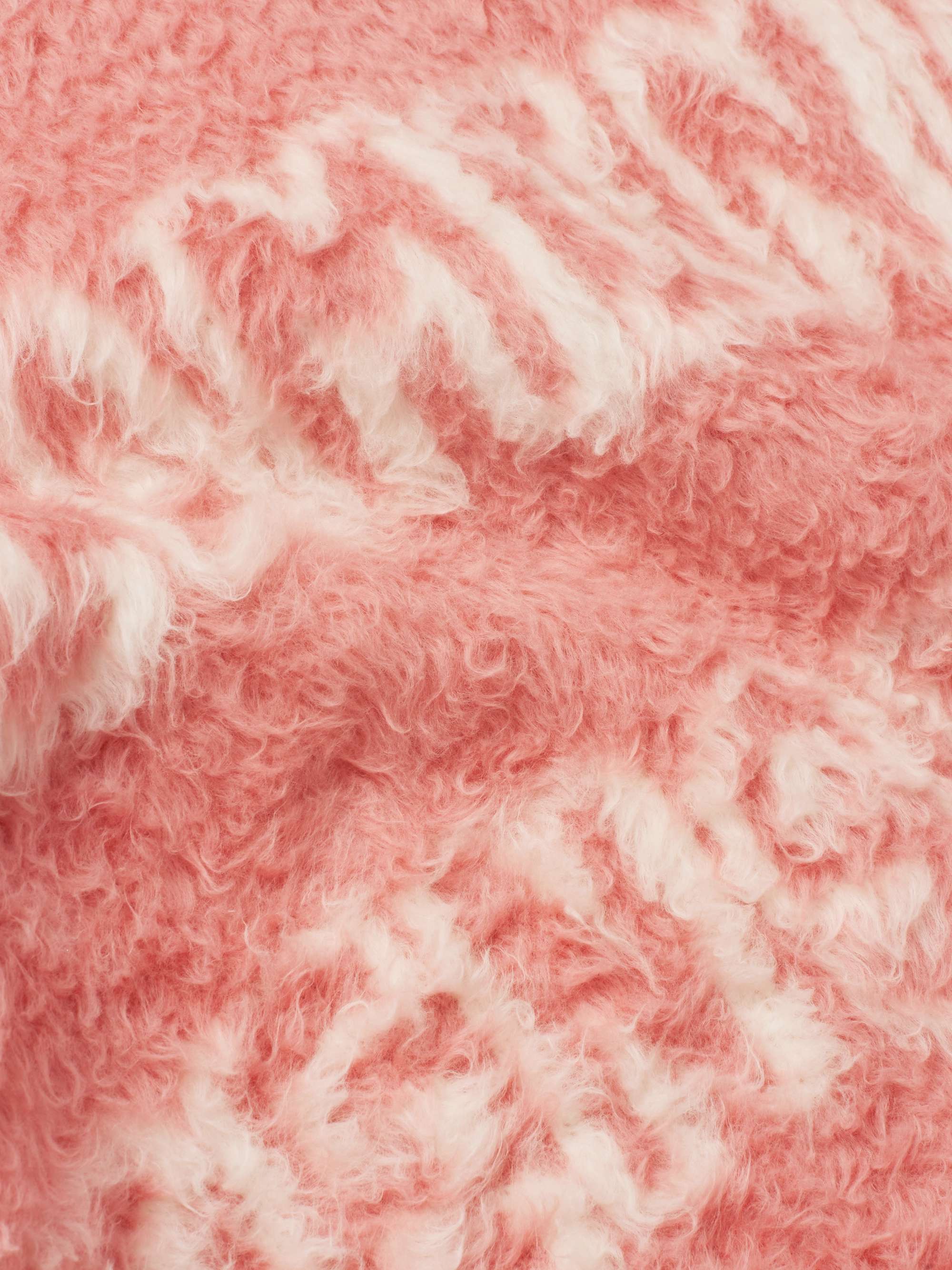 Brushed Cotton-Blend Jacquard Sweater