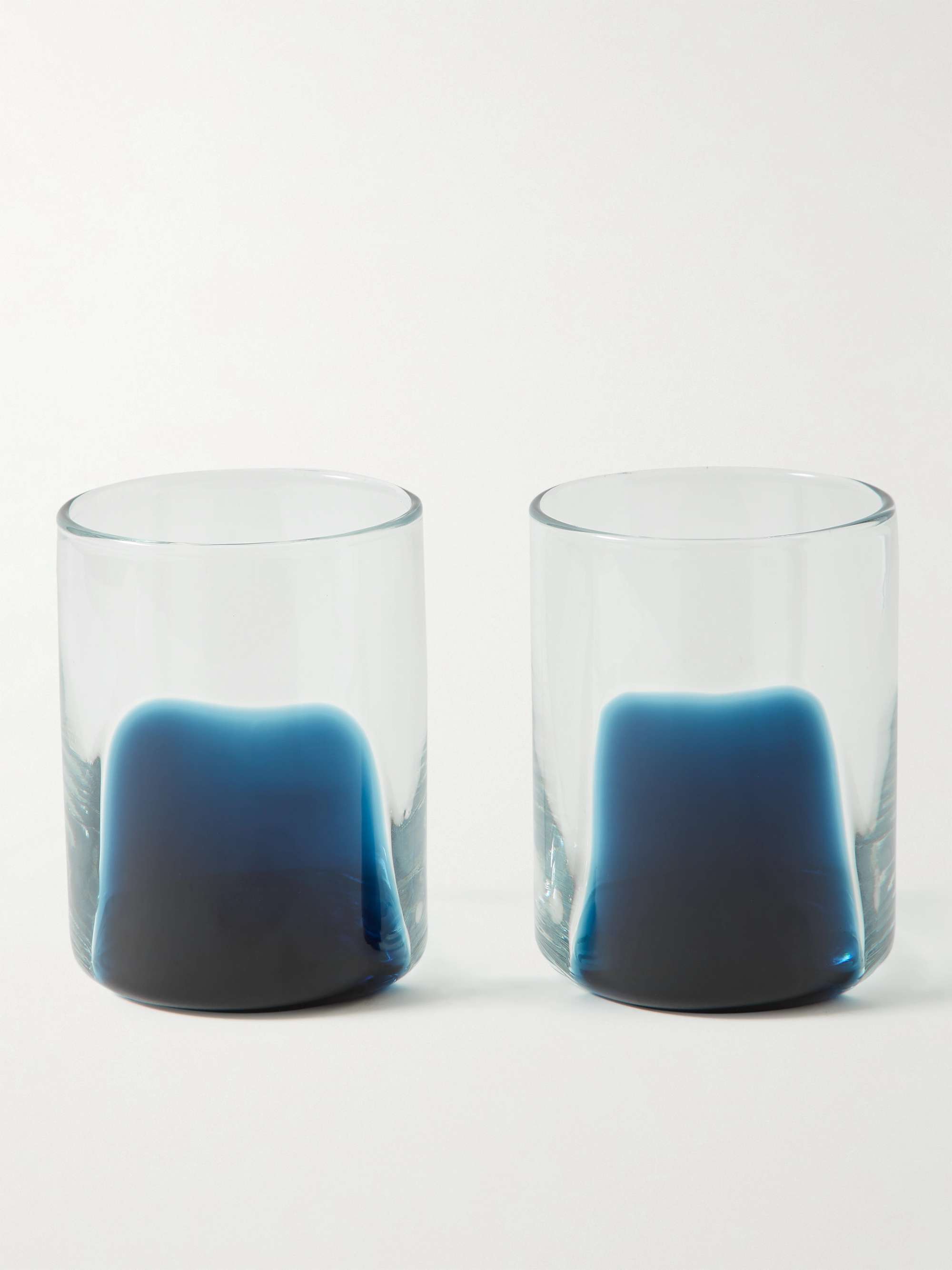 THE CONRAN SHOP Wide Stripe Set of Two Tumblers